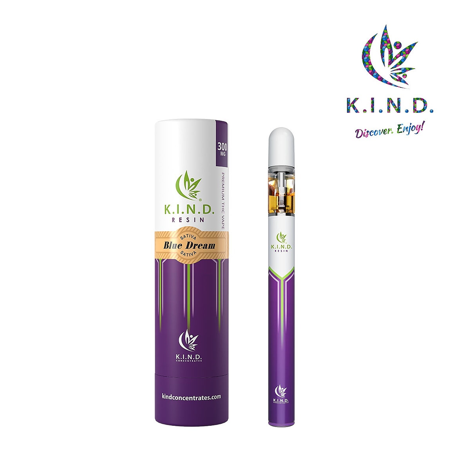 K I N D Concentrates K I N D Resin FS Blue Dream Disposable Slim Pen