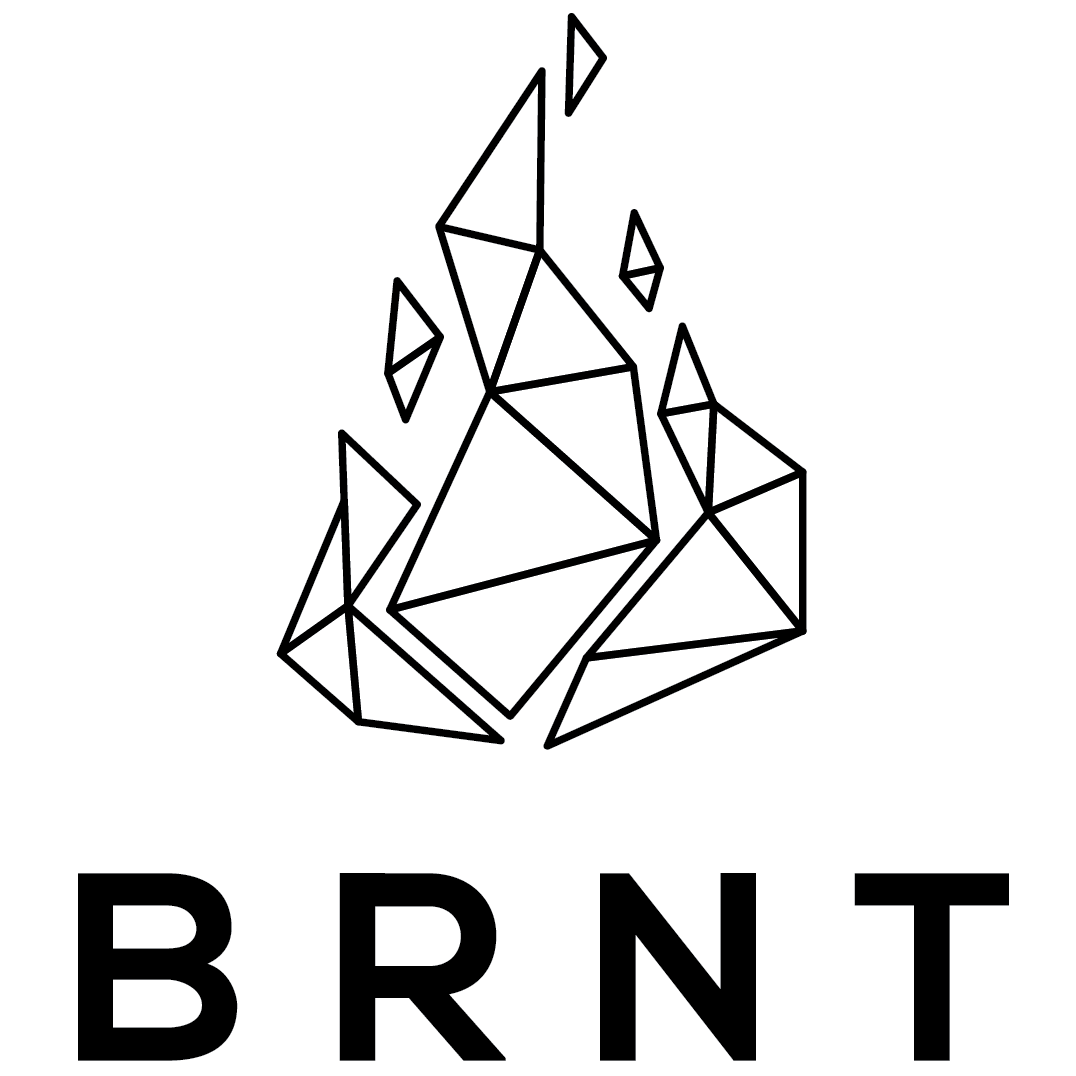 Ashtray- BRNT Briq Black Concrete w/ Walnut