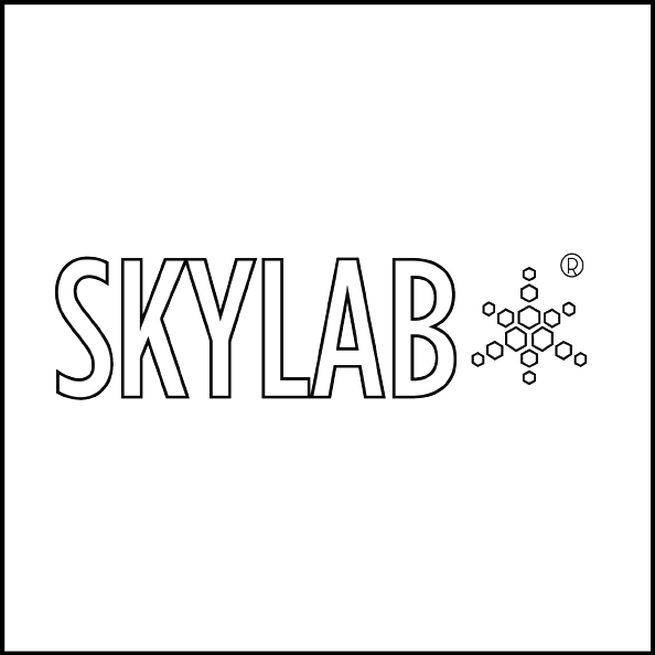 Strio Skylab Yellow Rocket Silicone Glass Water Pipe