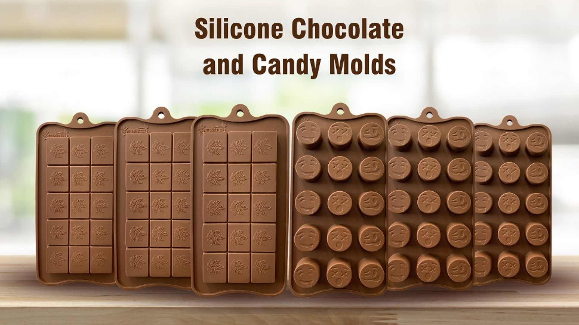 Silicone Mold Sets for Candy and Chocolates - Kitchenatics
