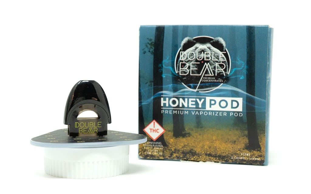 Double Bear Banana Kush Honey Pod 0.5g Leafly
