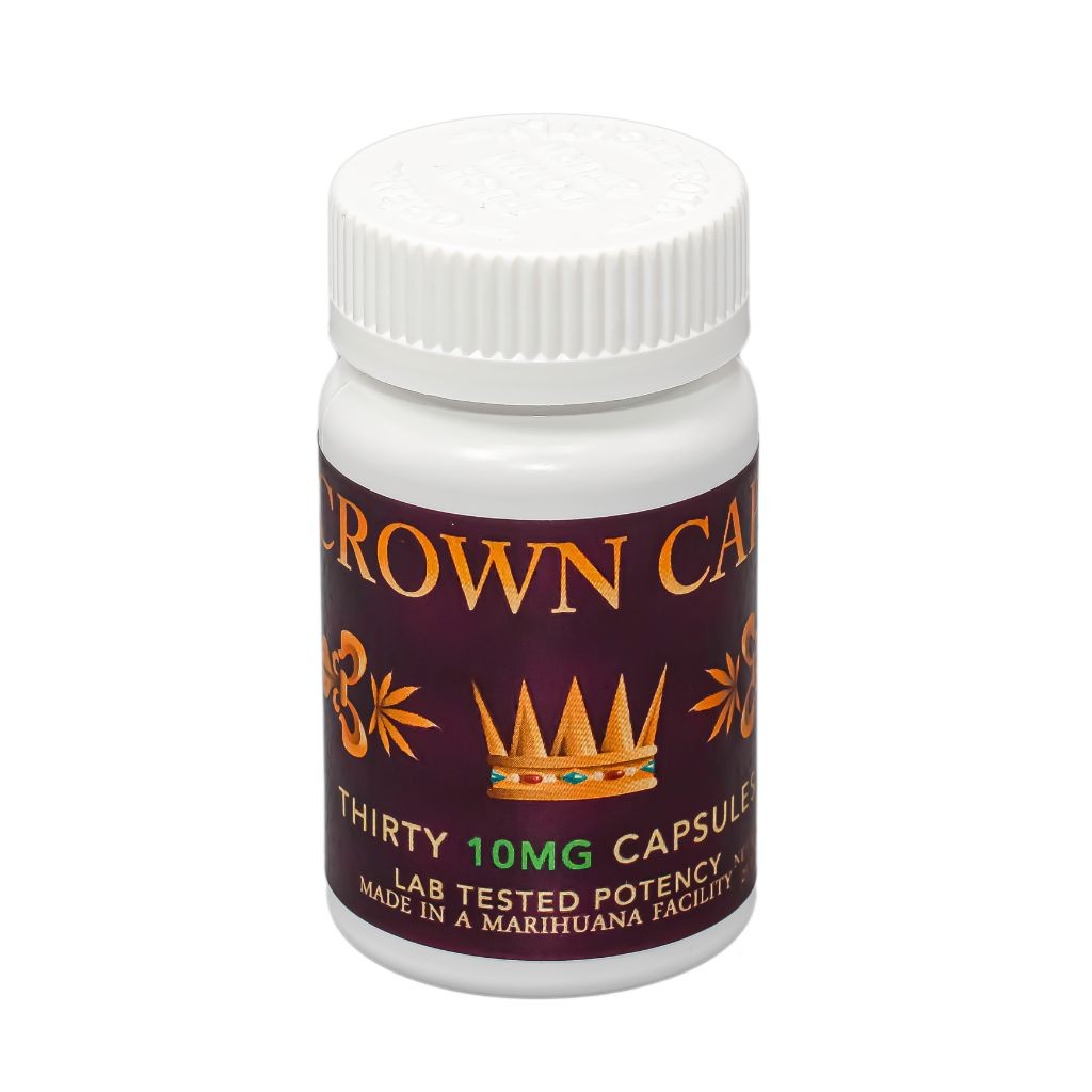 Crown Caps THC Capsules 350mg 35pack Leafly