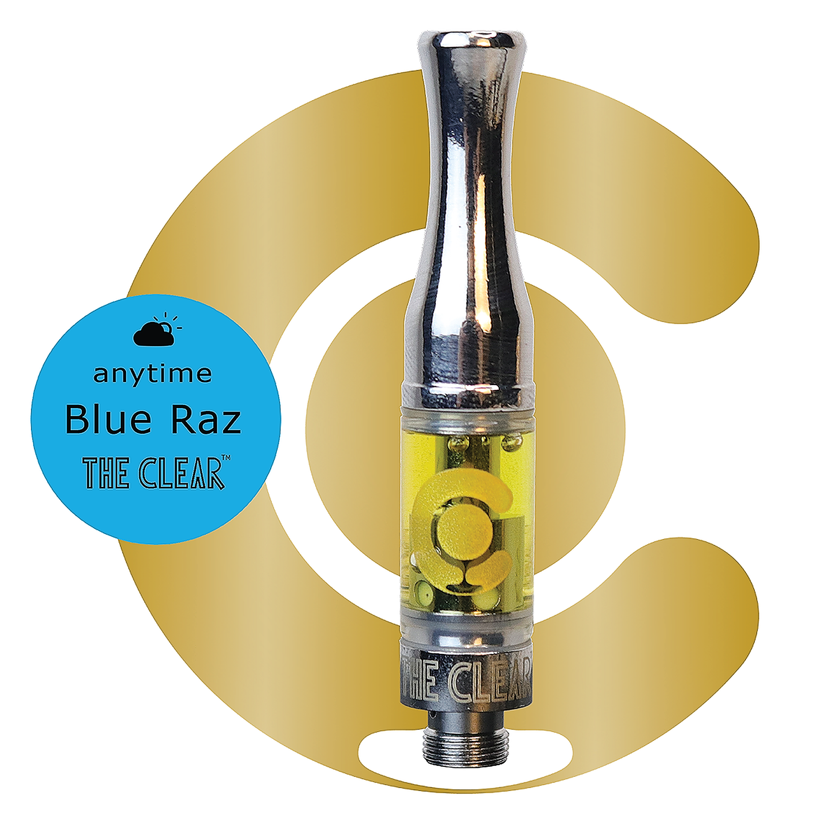 The Clear The Clear Elite 500mg Cartridge Blue Raz Leafly