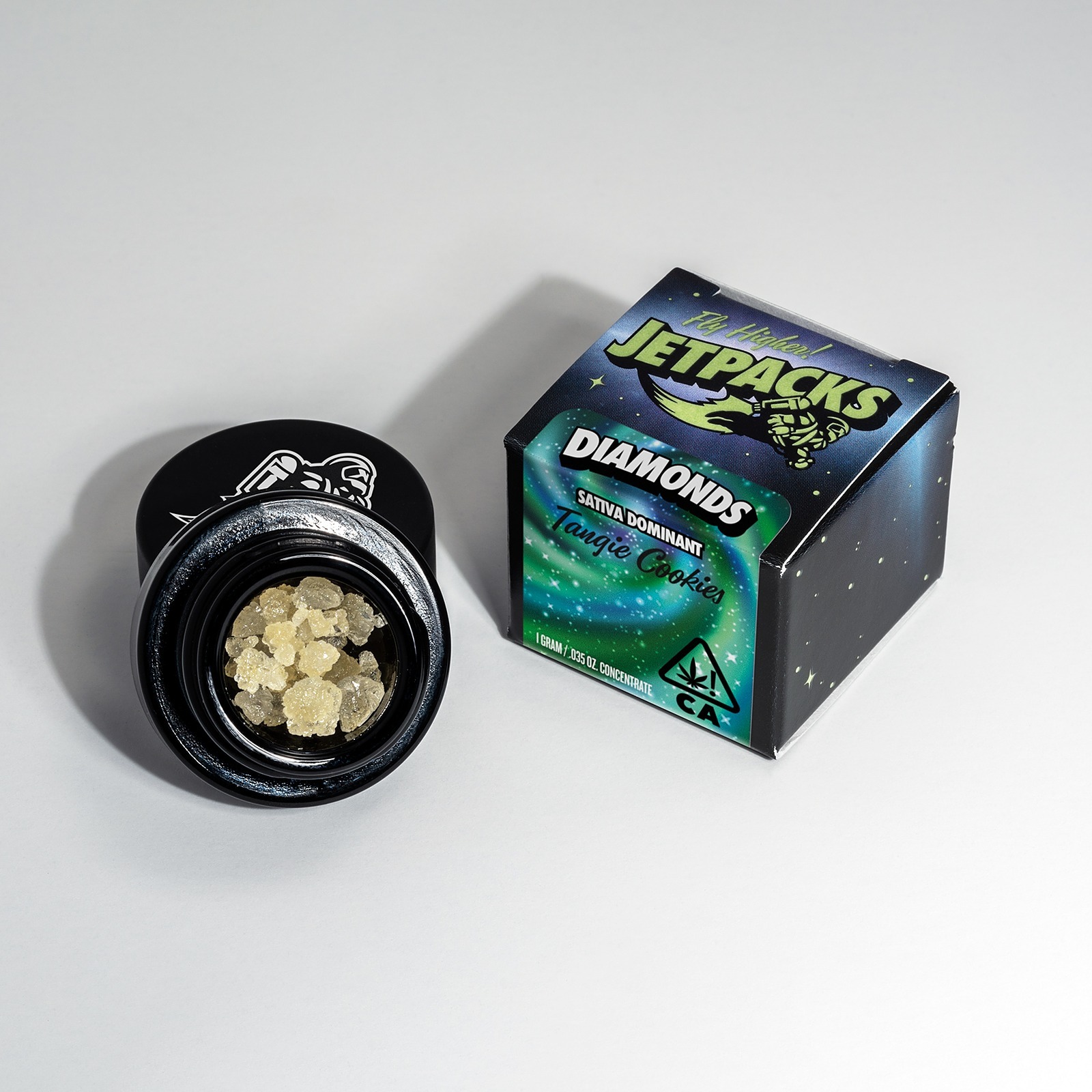 Jetpacks Tangie Cookies (1 Gram Sativa Diamonds) Leafly