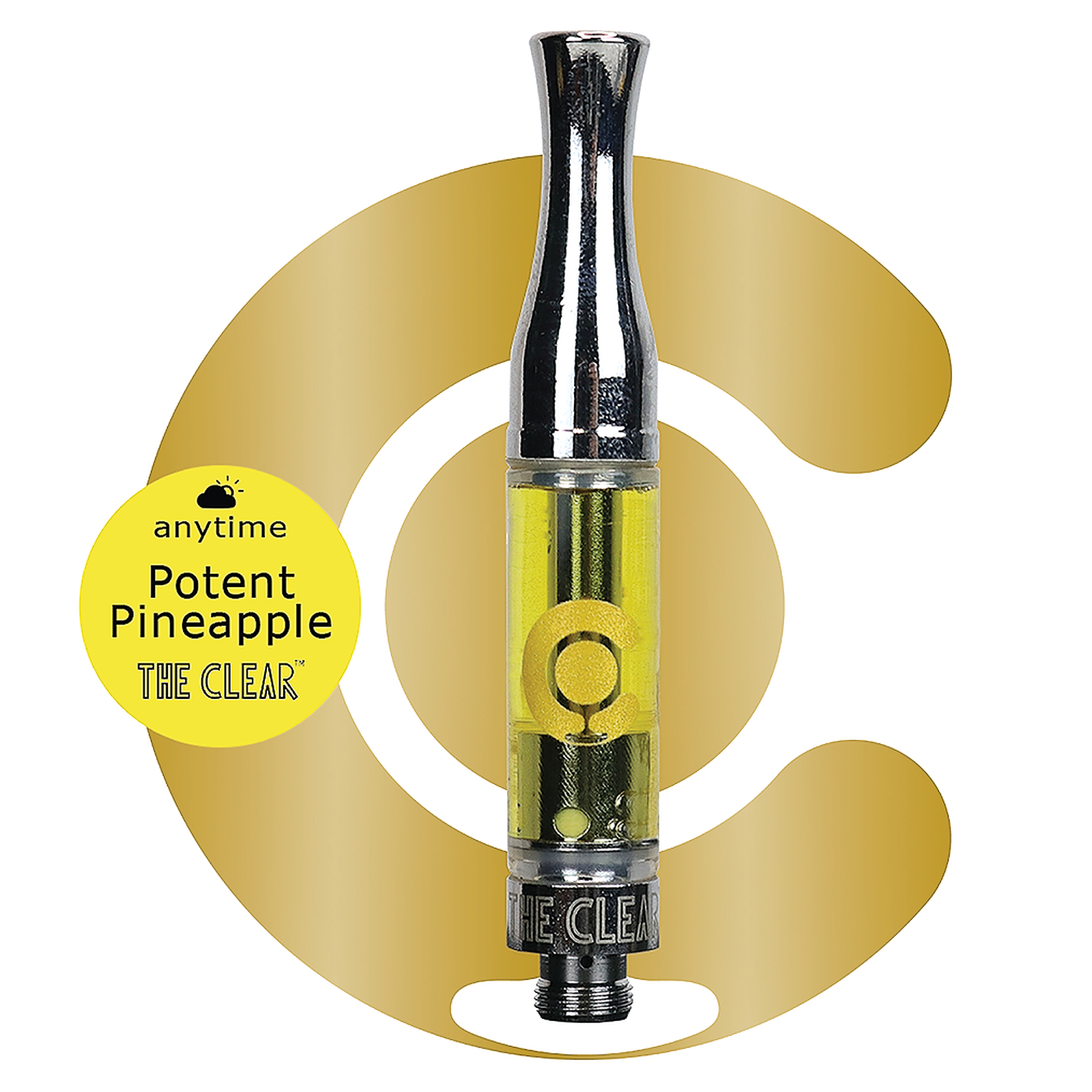 The Clear The Clear Elite 1000mg Cartridge Potent Pineapple Leafly