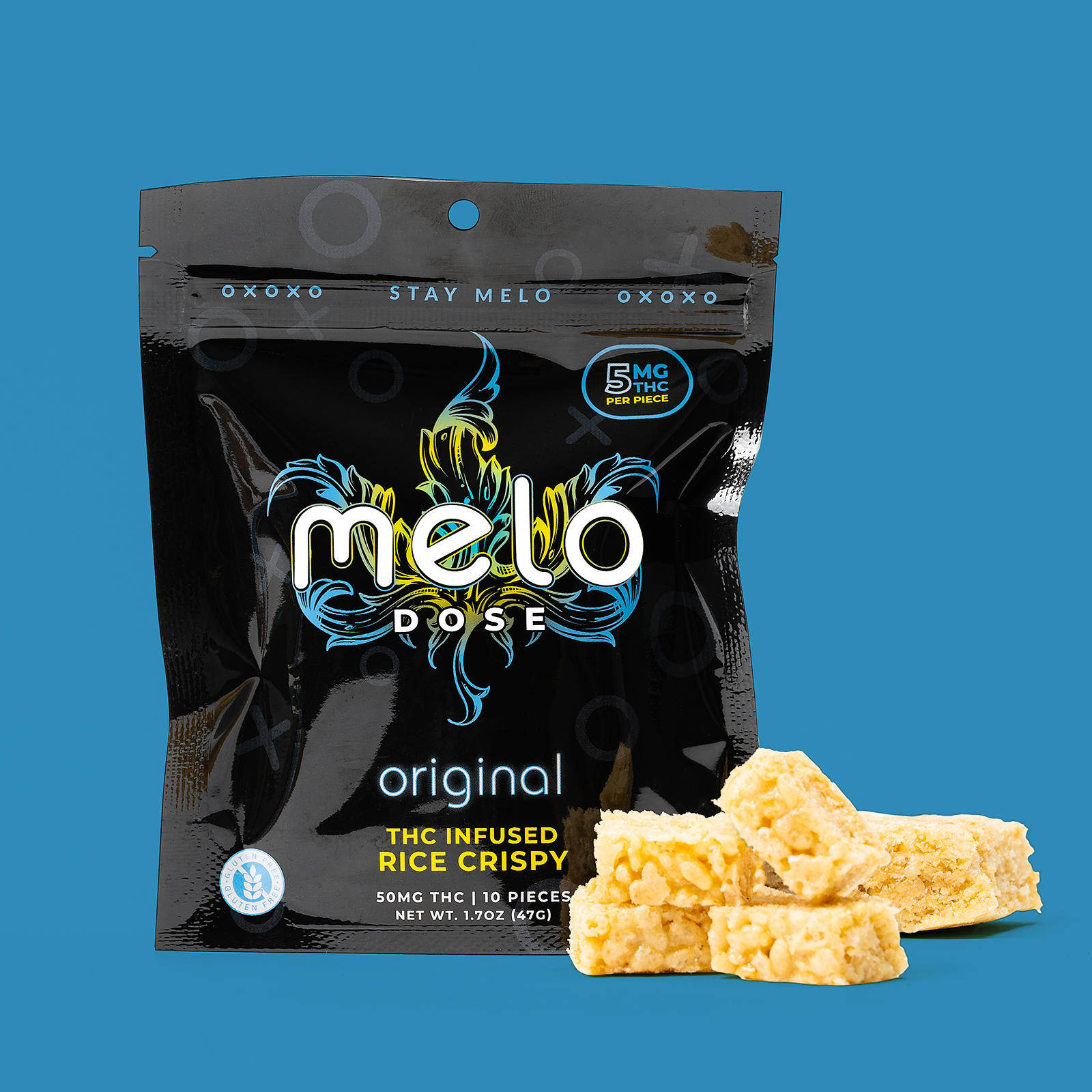 Eighty Six: Melo Dose - Original 50MG Delta-9 THC Rice Crispy | Leafly