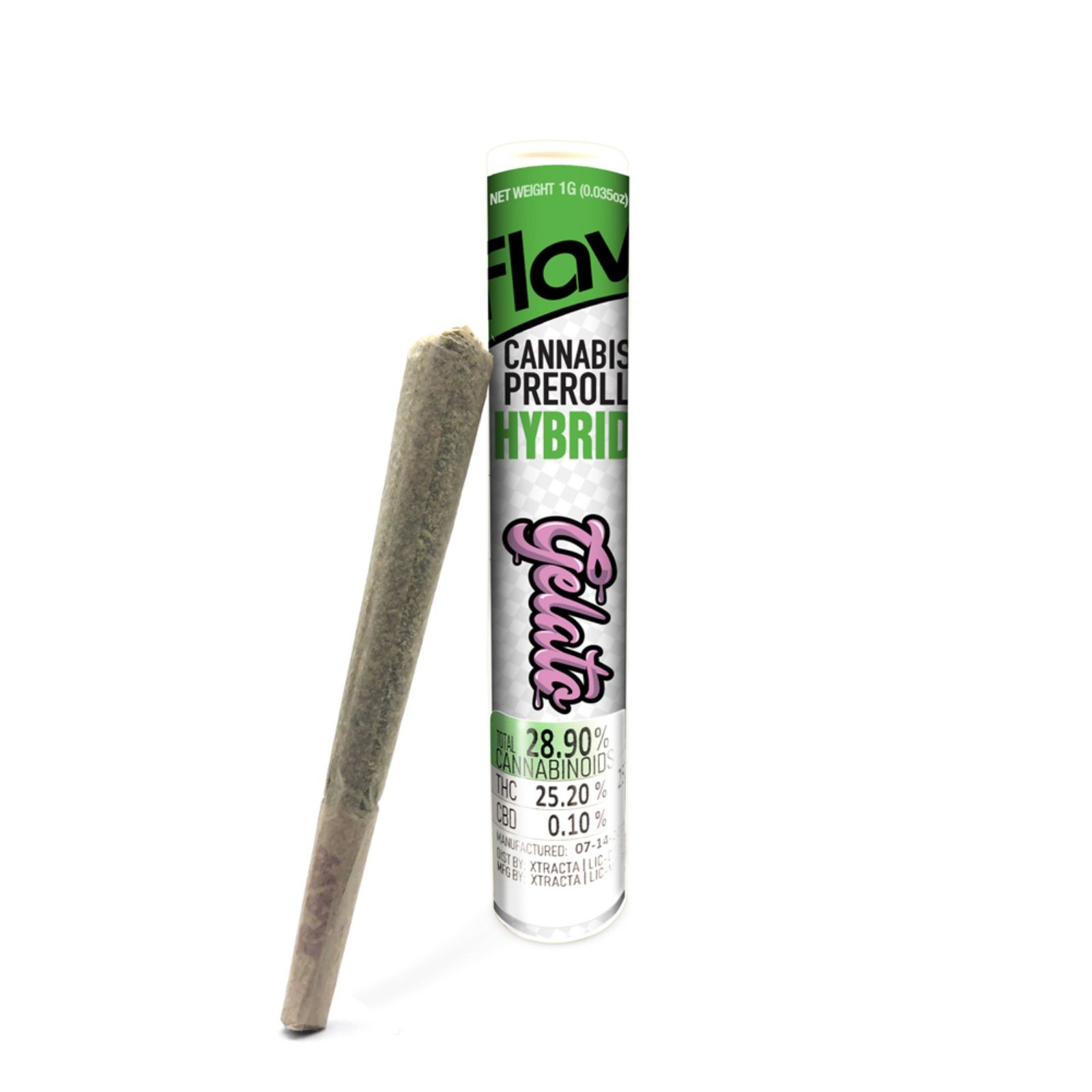 Gelato PreRoll 1g Leafly