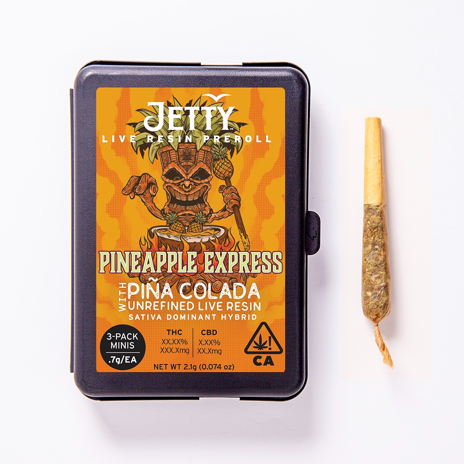 Jetty Extracts Pineapple Express x Piña Colada UNREFINED Live Resin