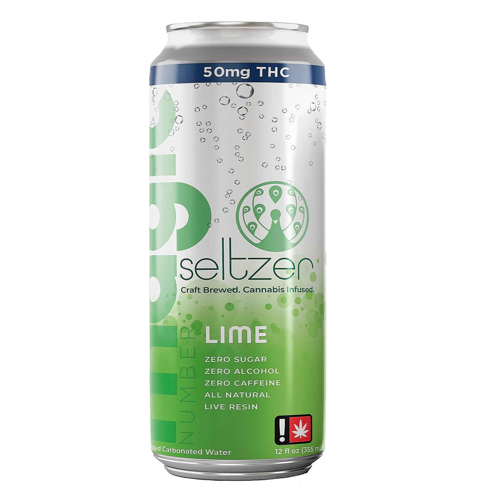 Magic Number Lime Seltzer Live Resin 50mg Leafly