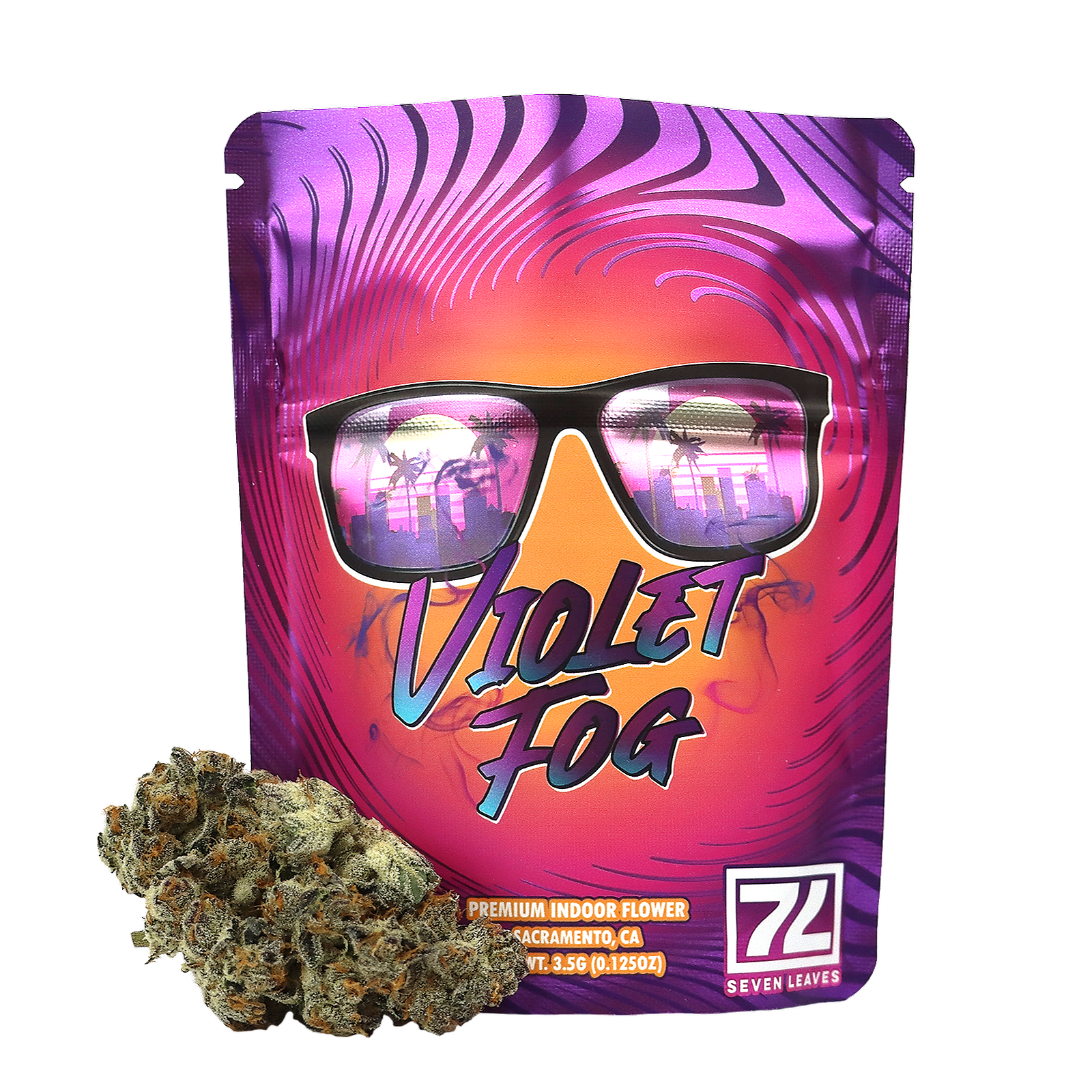 Seven Leaves: Violet Fog [3.5g] | Leafly