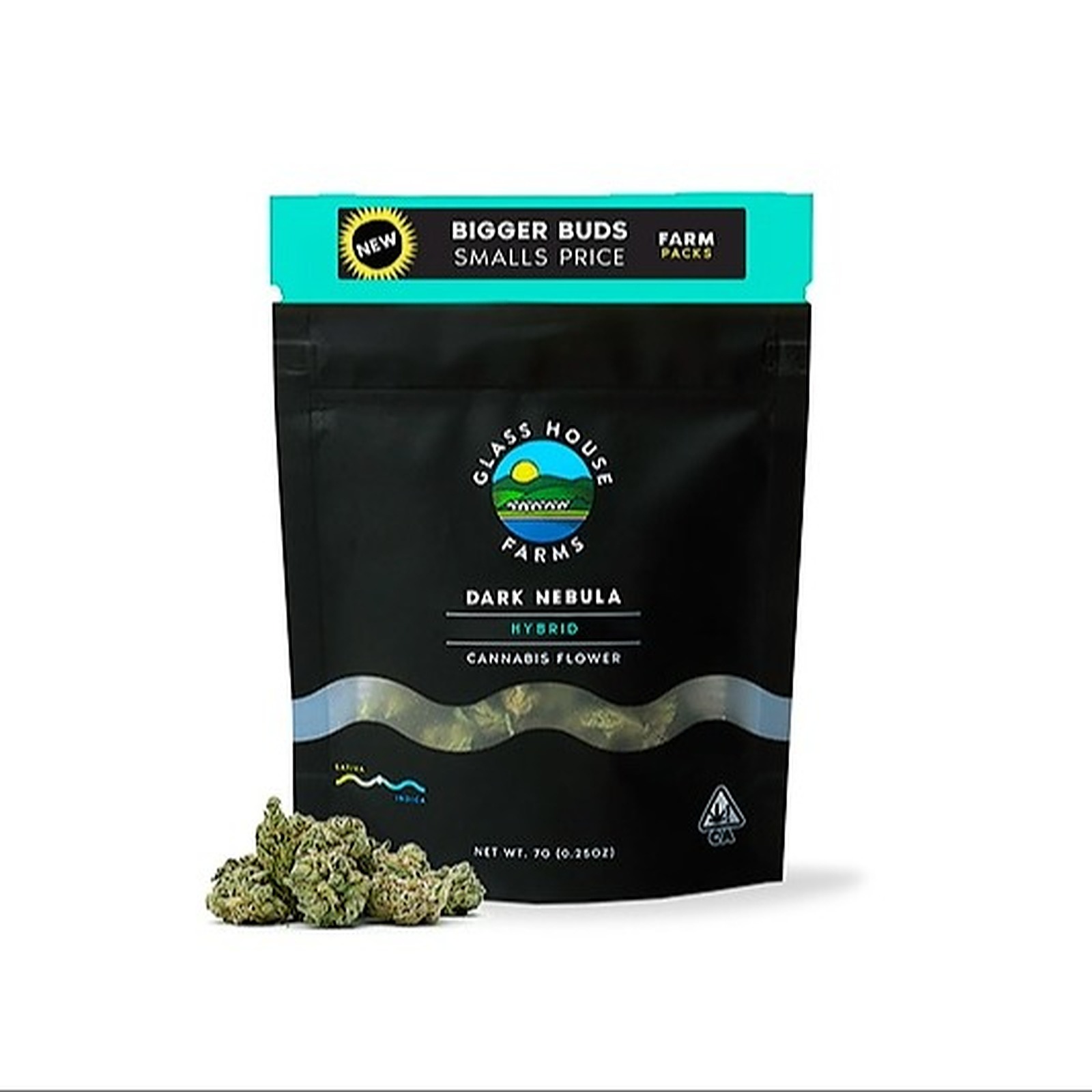 Glass House Farms Dark Nebula [7g Farm Packs] Leafly