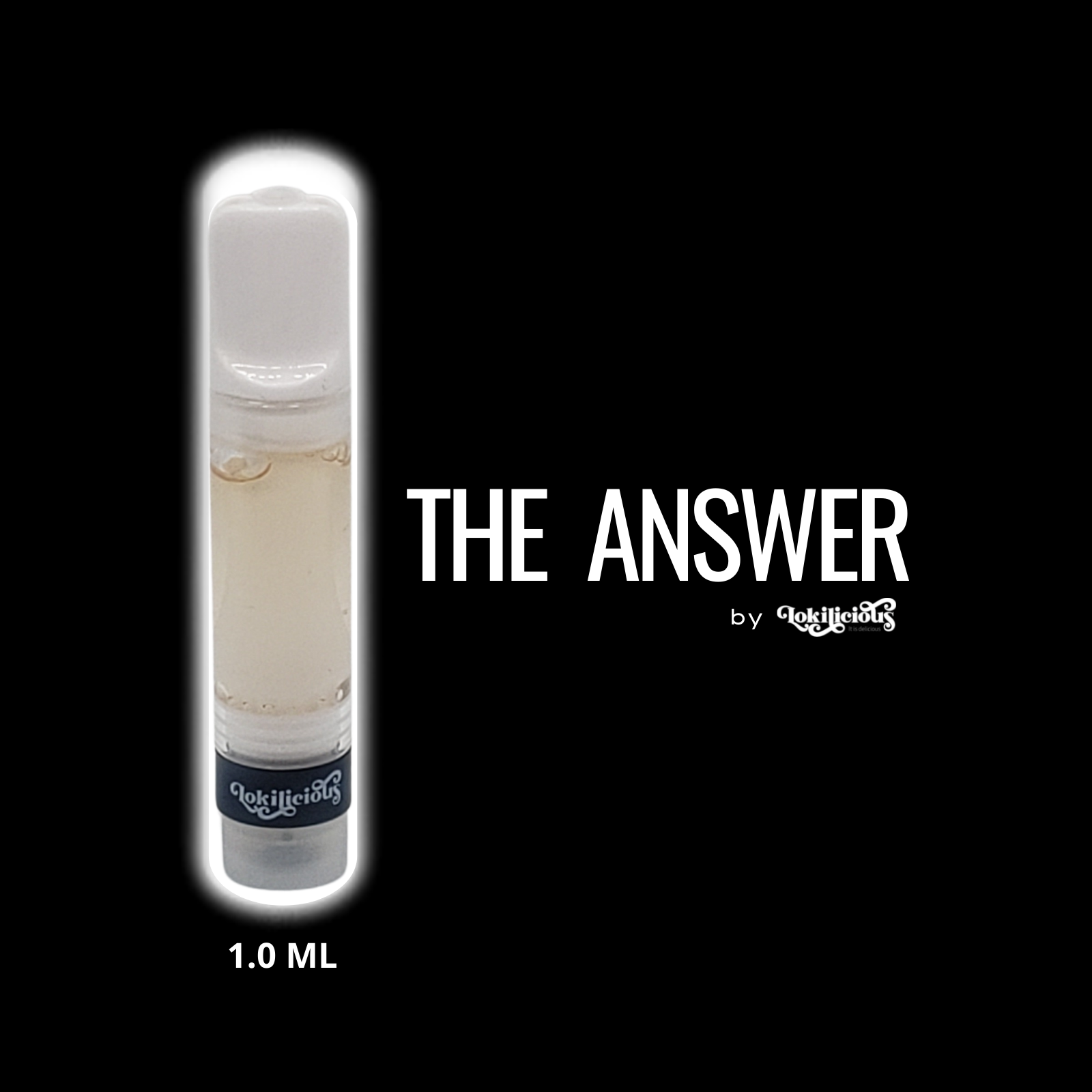 The Answer - Designer Vape Cartridge