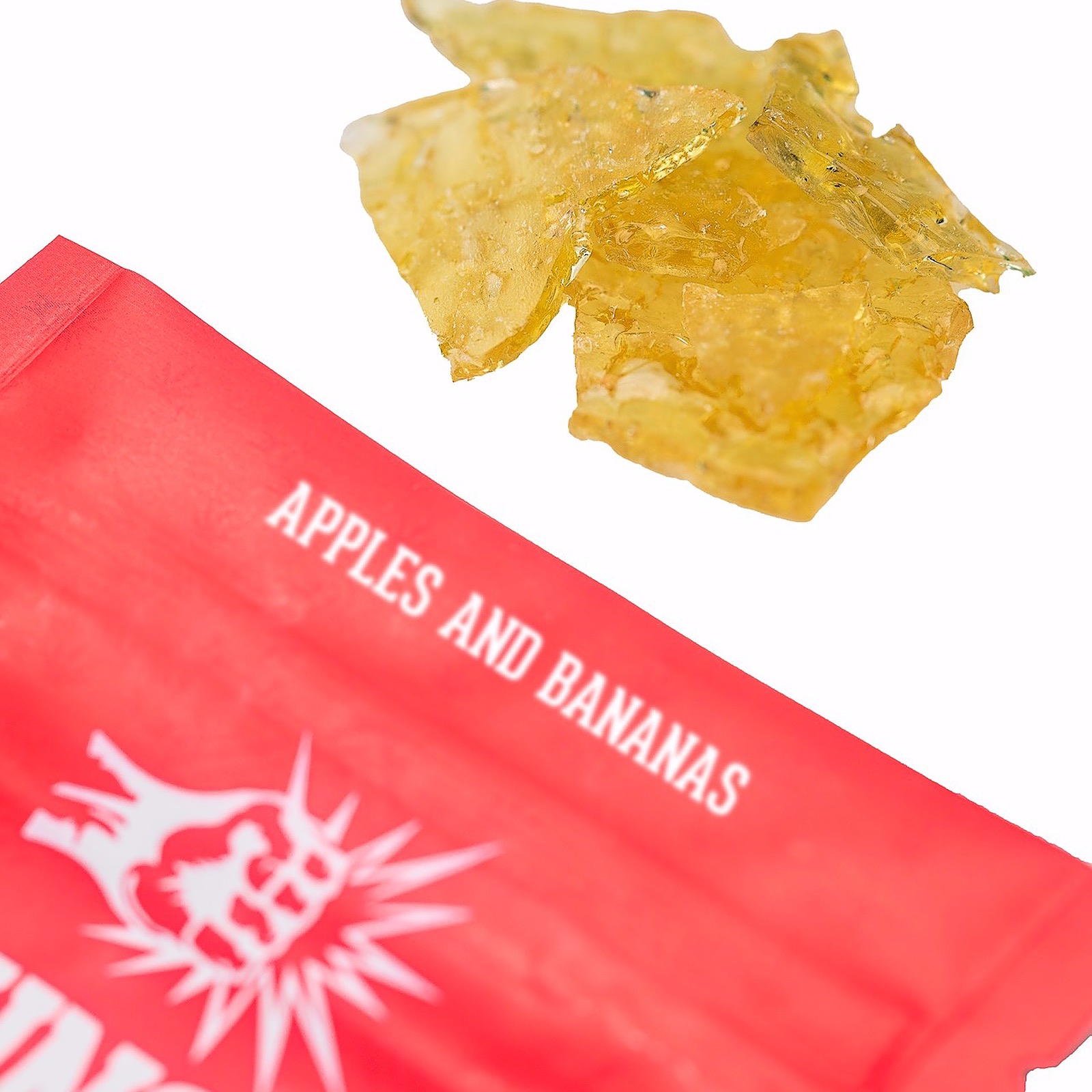 Punch Apples & Bananas BHO Shatter (1g) Leafly