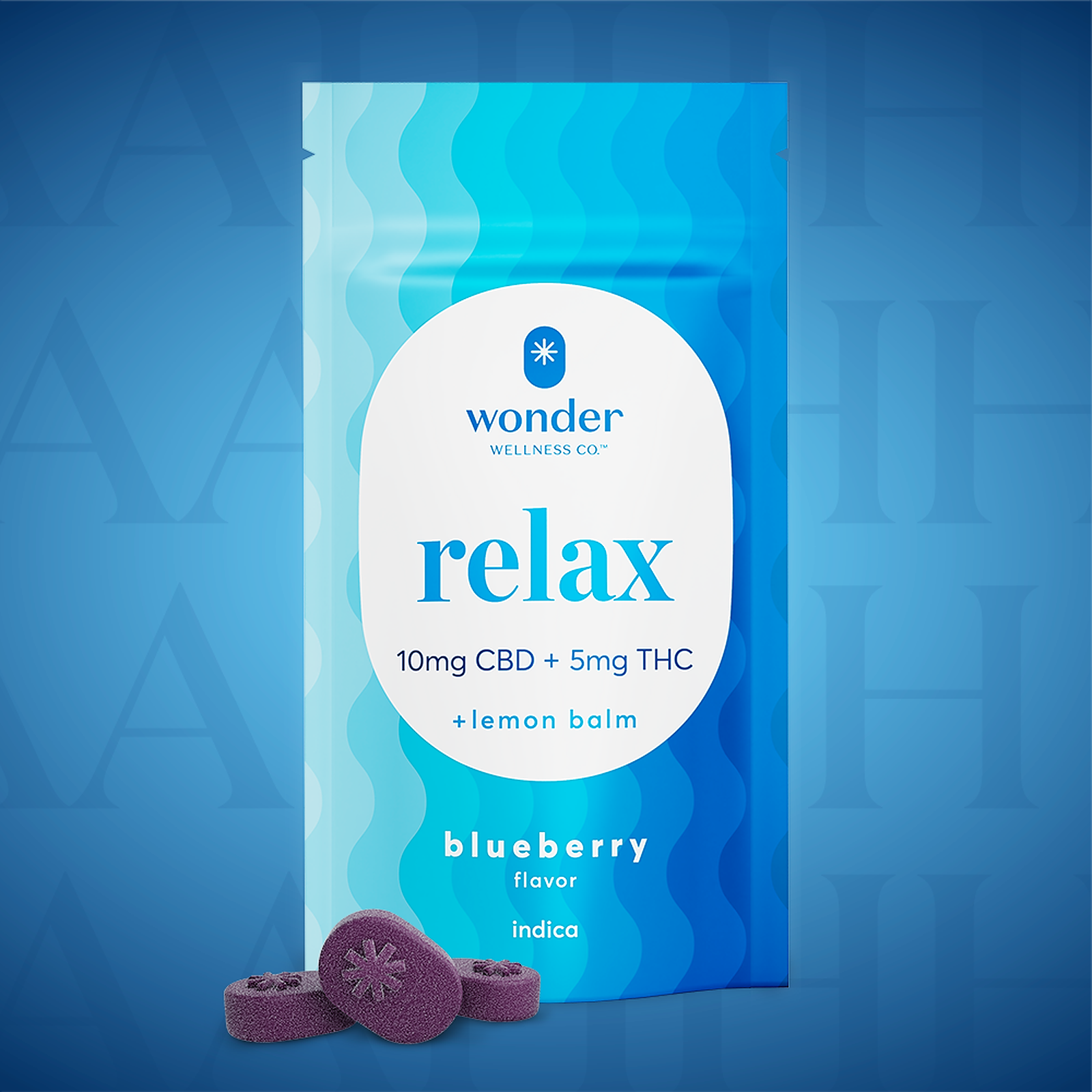 *Wonder Wellness Co. *Wonder Relax 21 Blueberry Gummies [20pk] Leafly