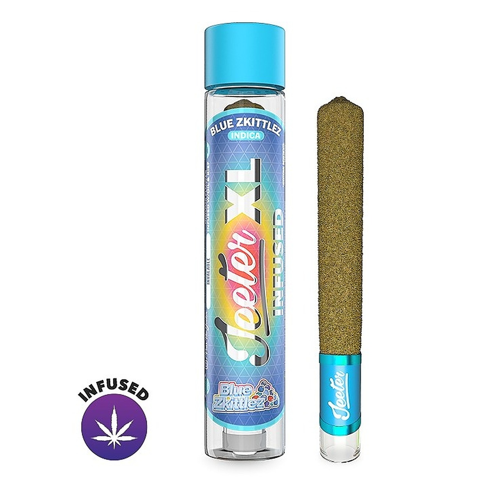 Jeeter Blue Zkittlez Infused XL 2G Leafly