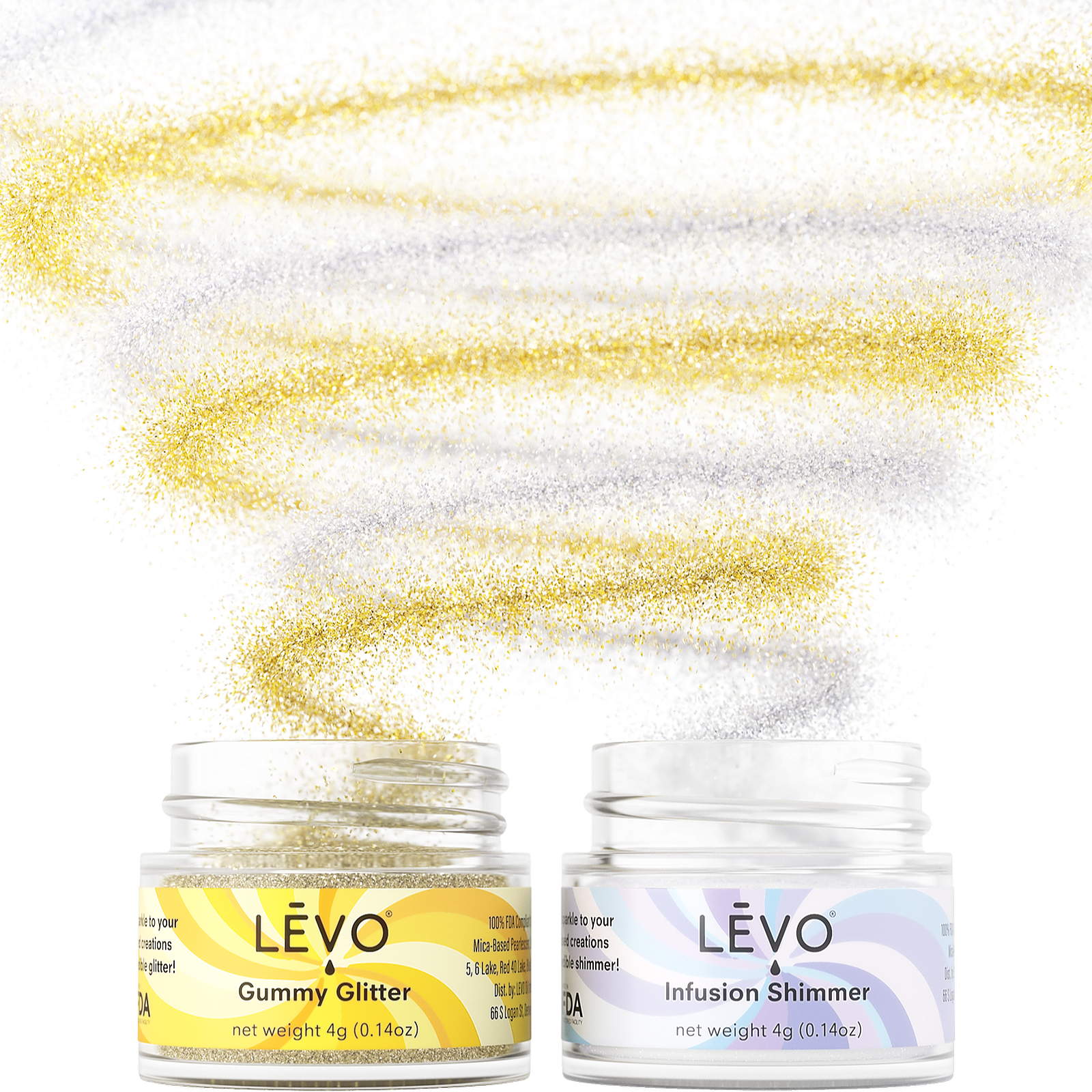 LĒVO Oil Infusion: Glittery Gummy Kit