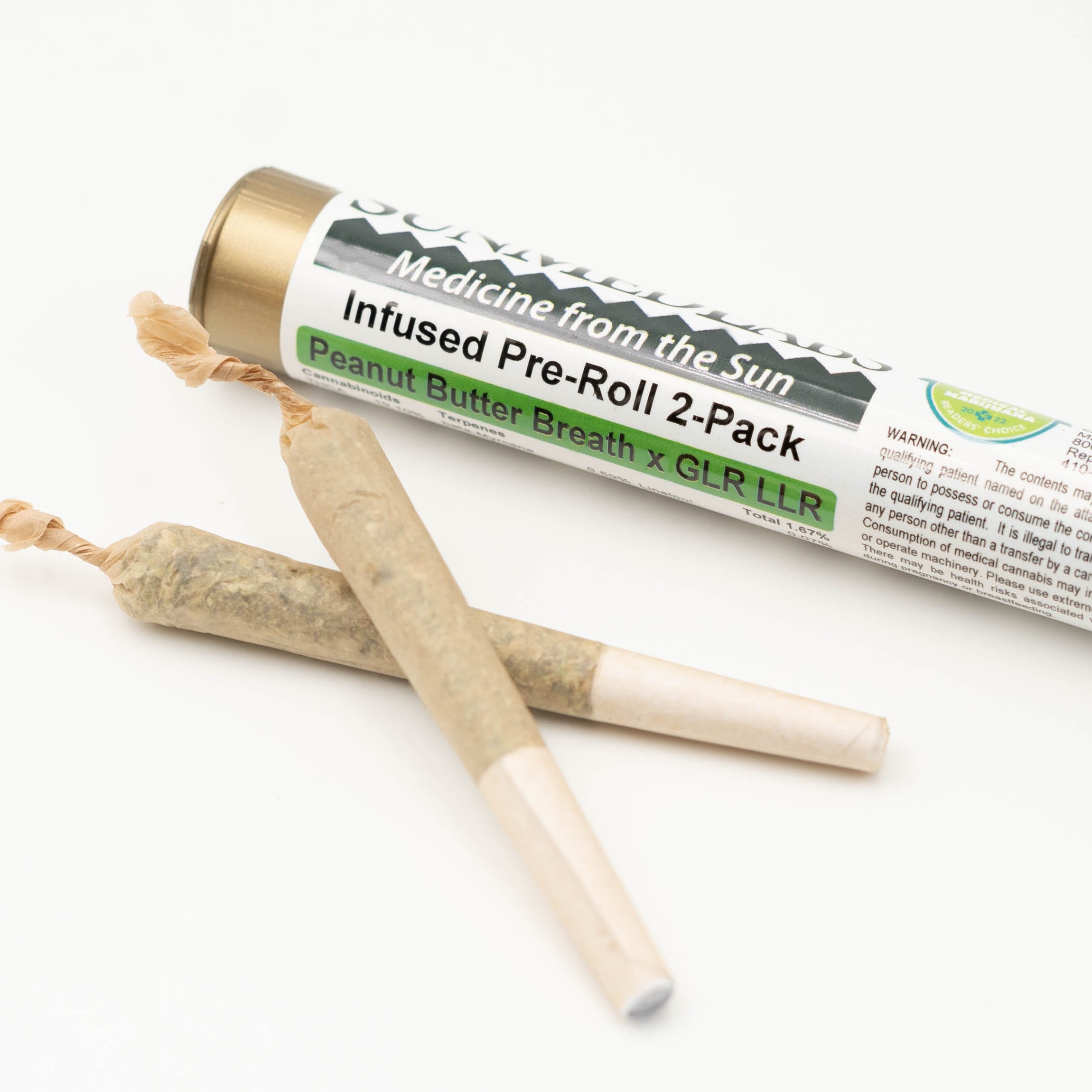 SunMed Labs Peanut Butter Breath Flower x Grape Lime Ricky LLR Leafly