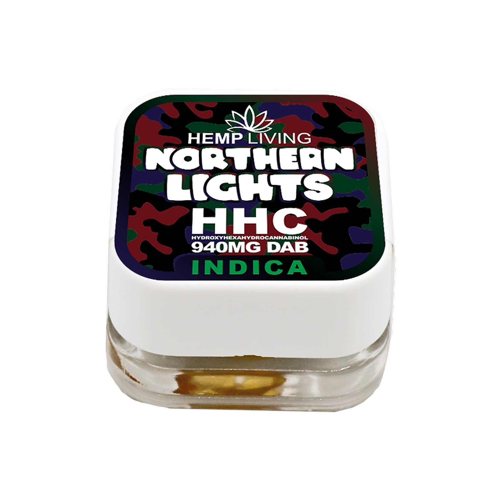 Hemp Living Hemp Living HHC Dab Wax 1g Jar Northern Lights 940mg