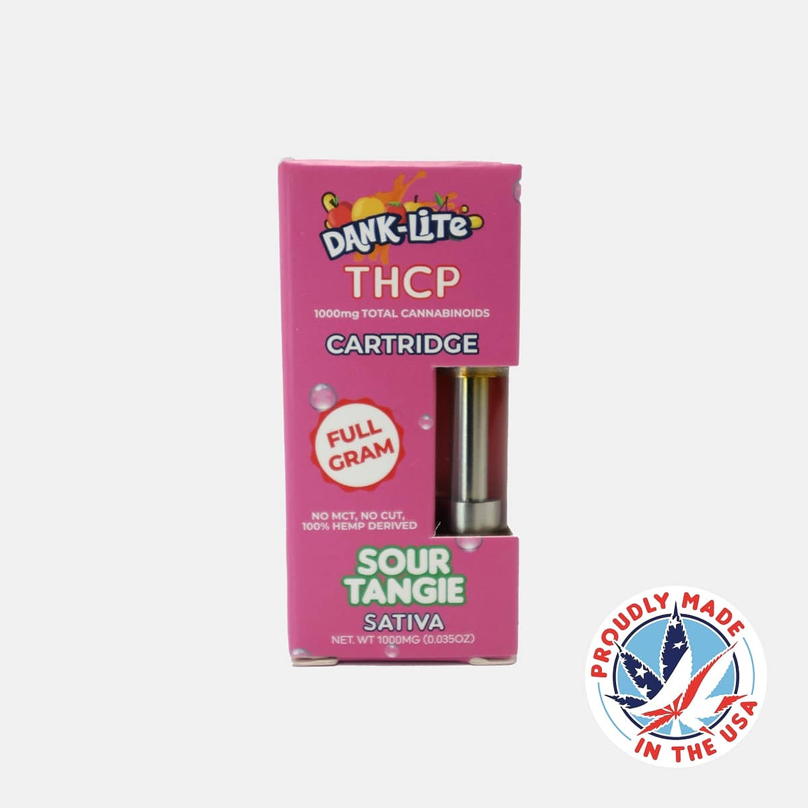 DankLite: THCP Vape Cartridge – Sour Tangie (Sativa) | Leafly