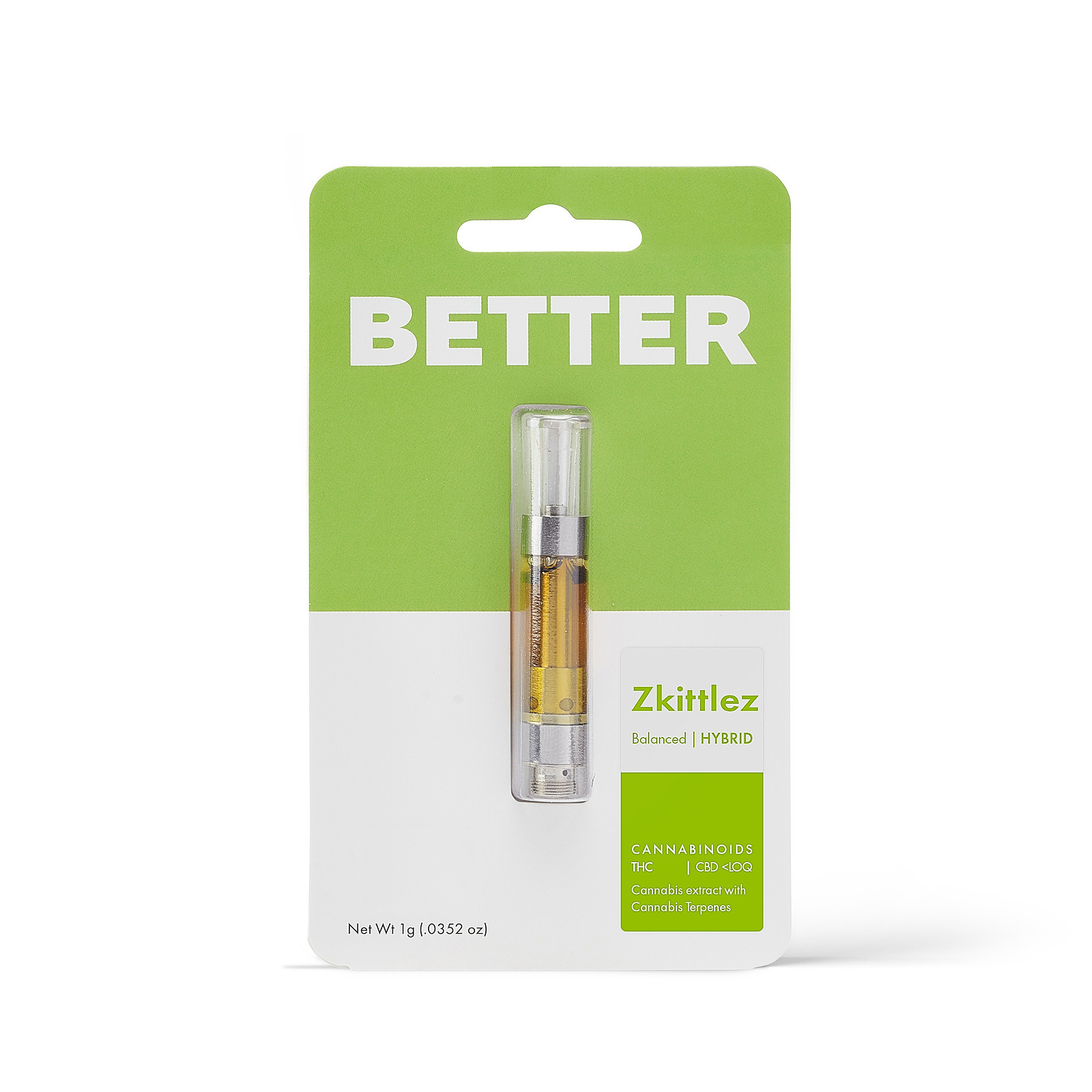 Better Zkittlez Cartridge 1g Leafly