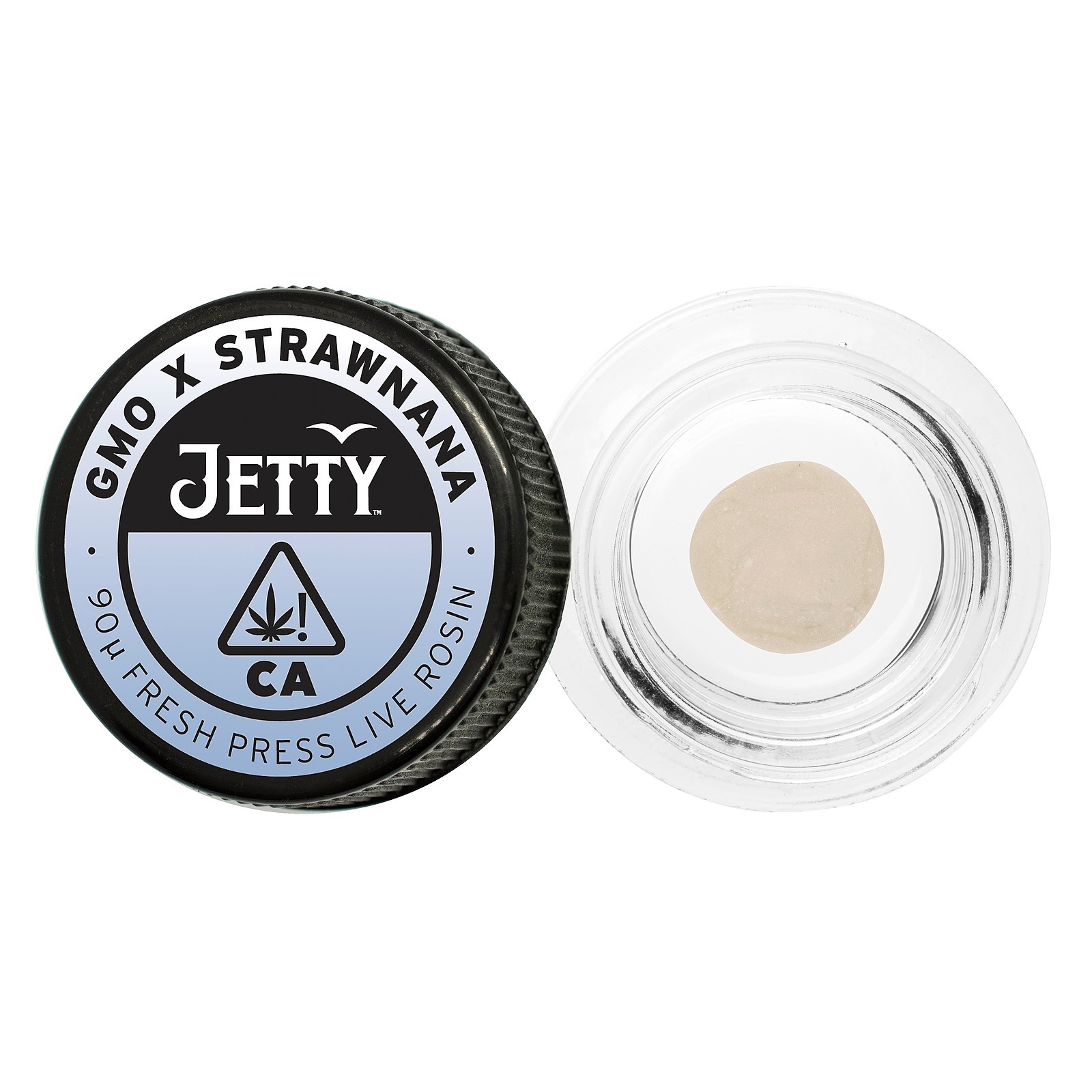 Jetty Extracts: GMO x Strawnana Live Rosin Concentrate 1g | Leafly