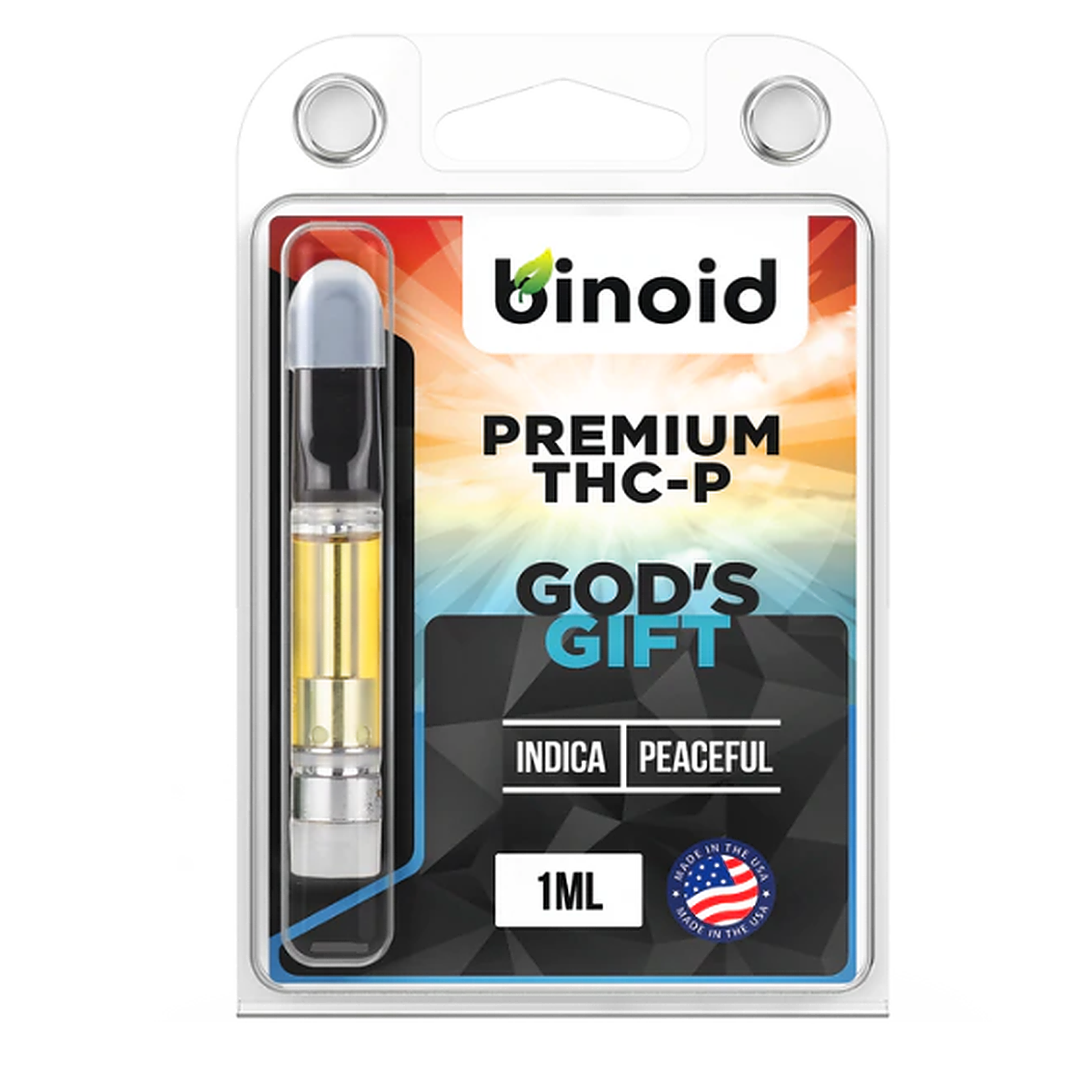 Binoid: THC-P Vape Cartridge - God's Gift | Leafly