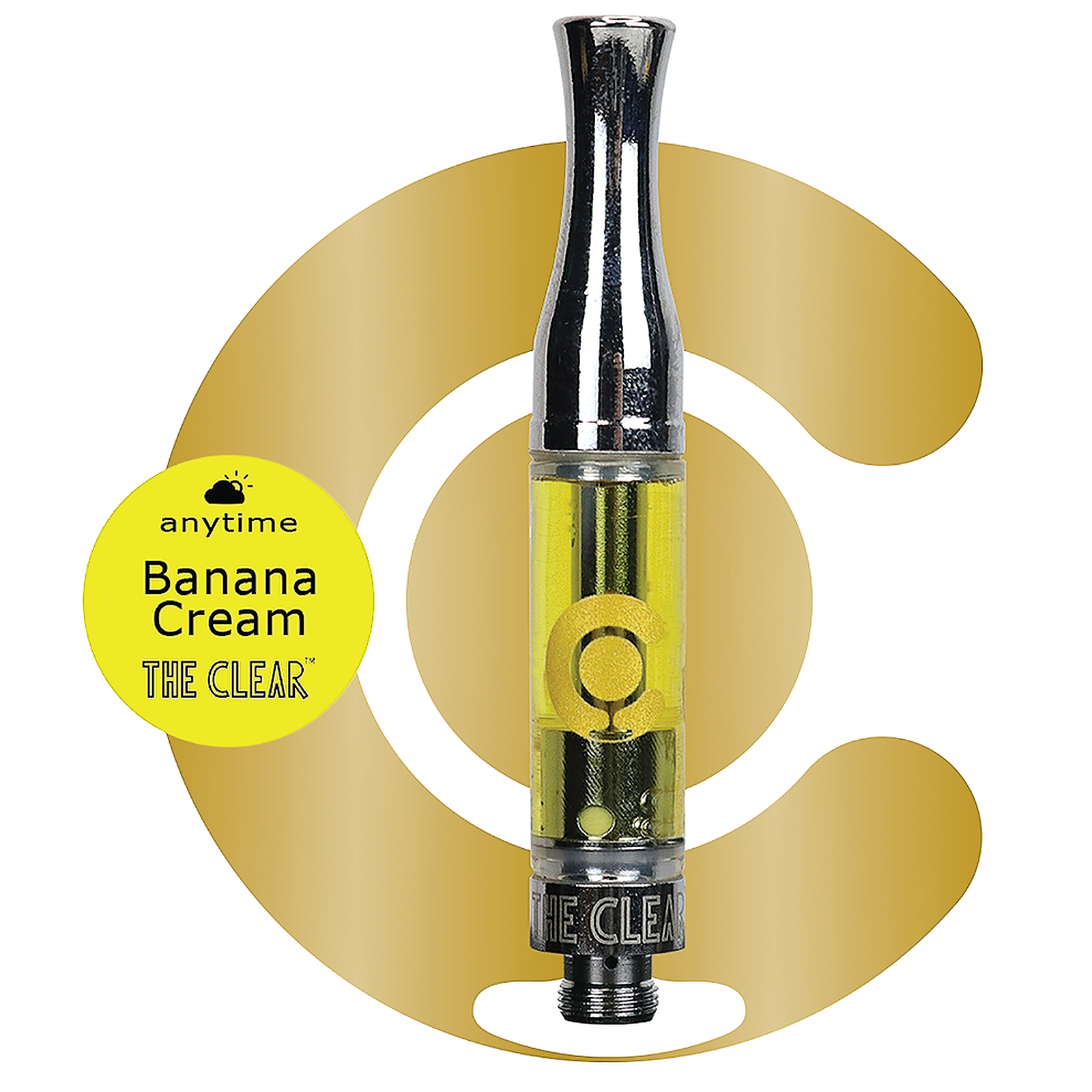 The Clear The Clear Elite 1000mg Cartridge Banana Cream Leafly