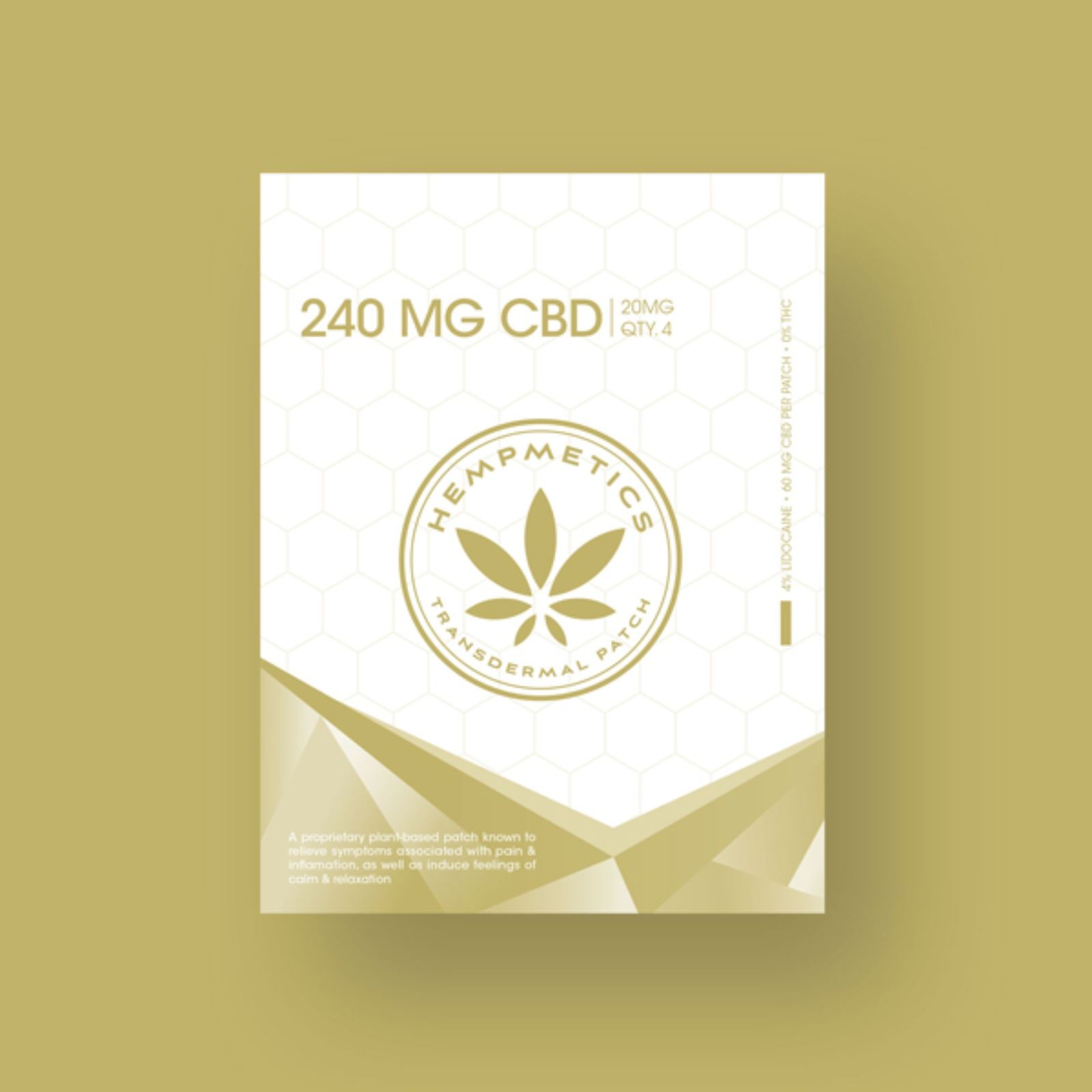 Hempmetics Transdermal Pain Patch