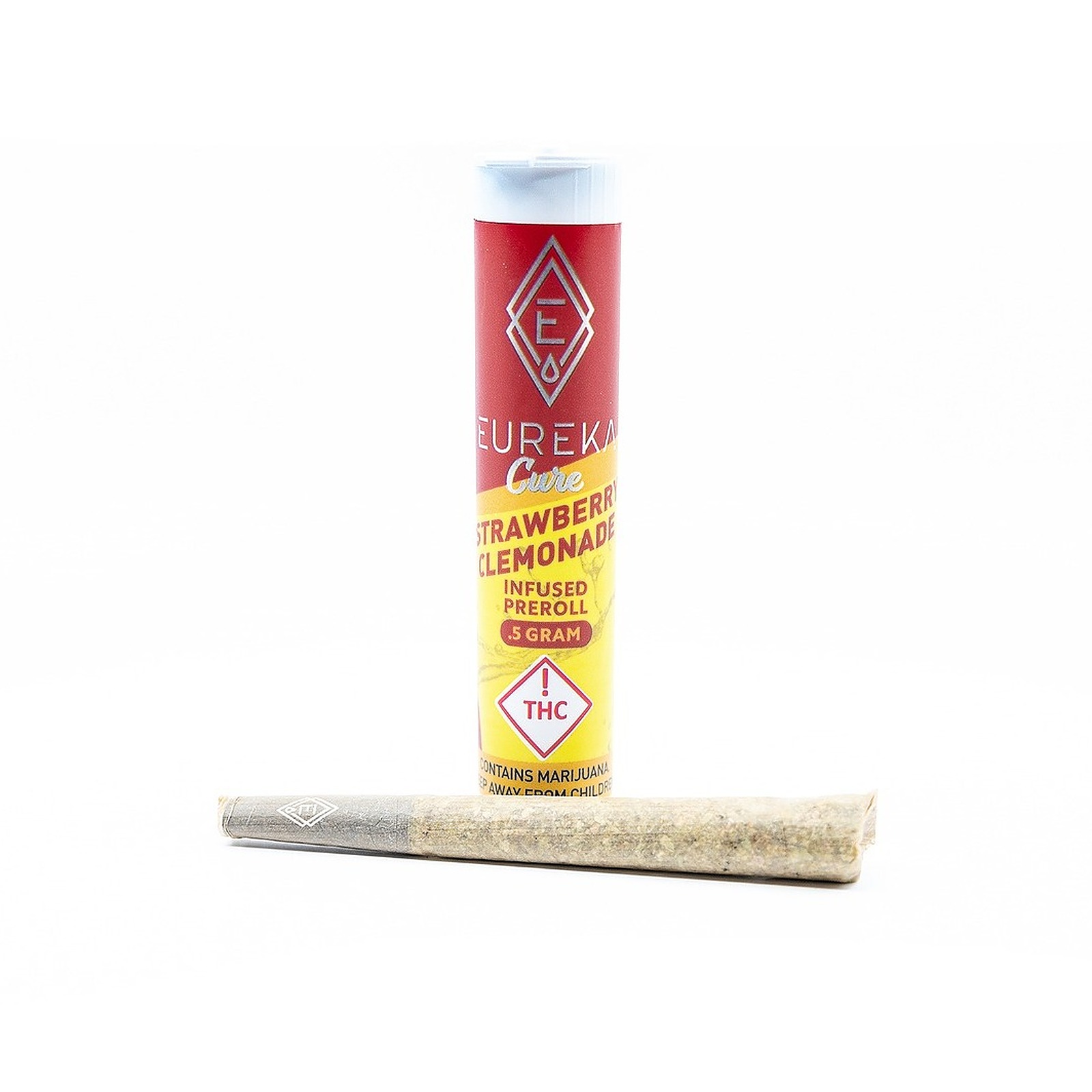 Eureka Vapor: Eureka Cure Fusion .5 Gram - Strawberry Clemonade | Leafly