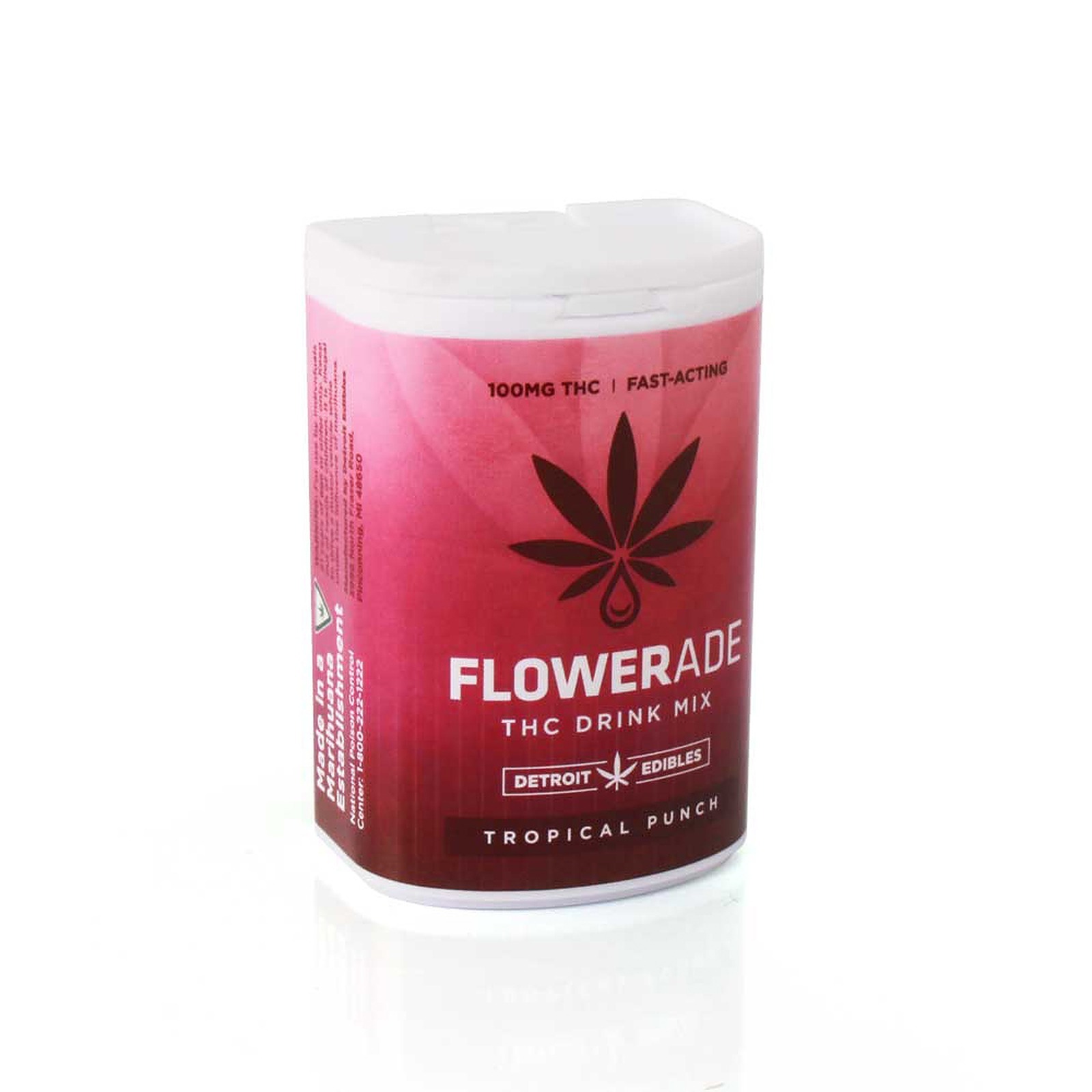 Detroit Edibles Flowerade Tropical Punch Leafly
