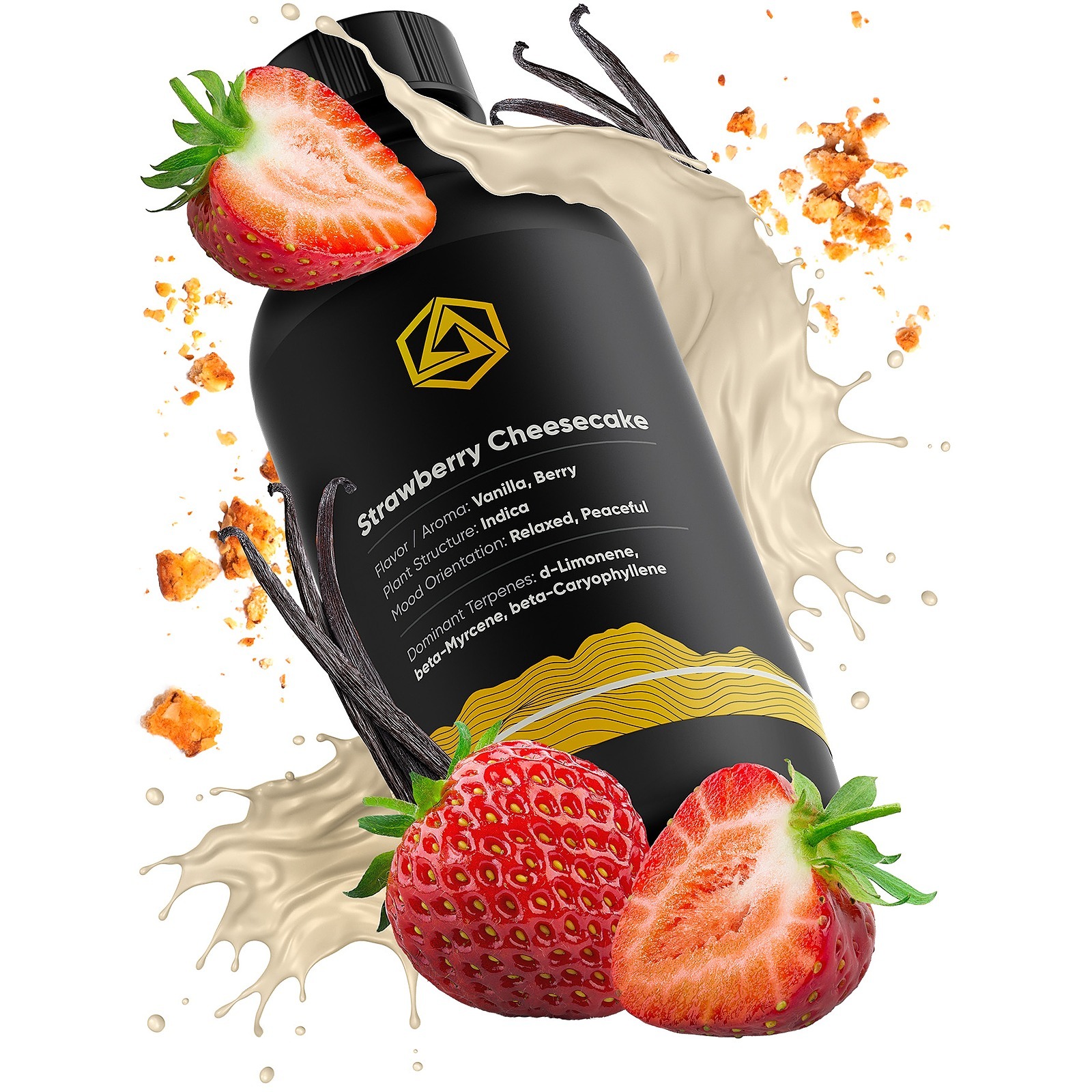 ABSTRAX TECH Strawberry Cheesecake Terpene Blend Leafly