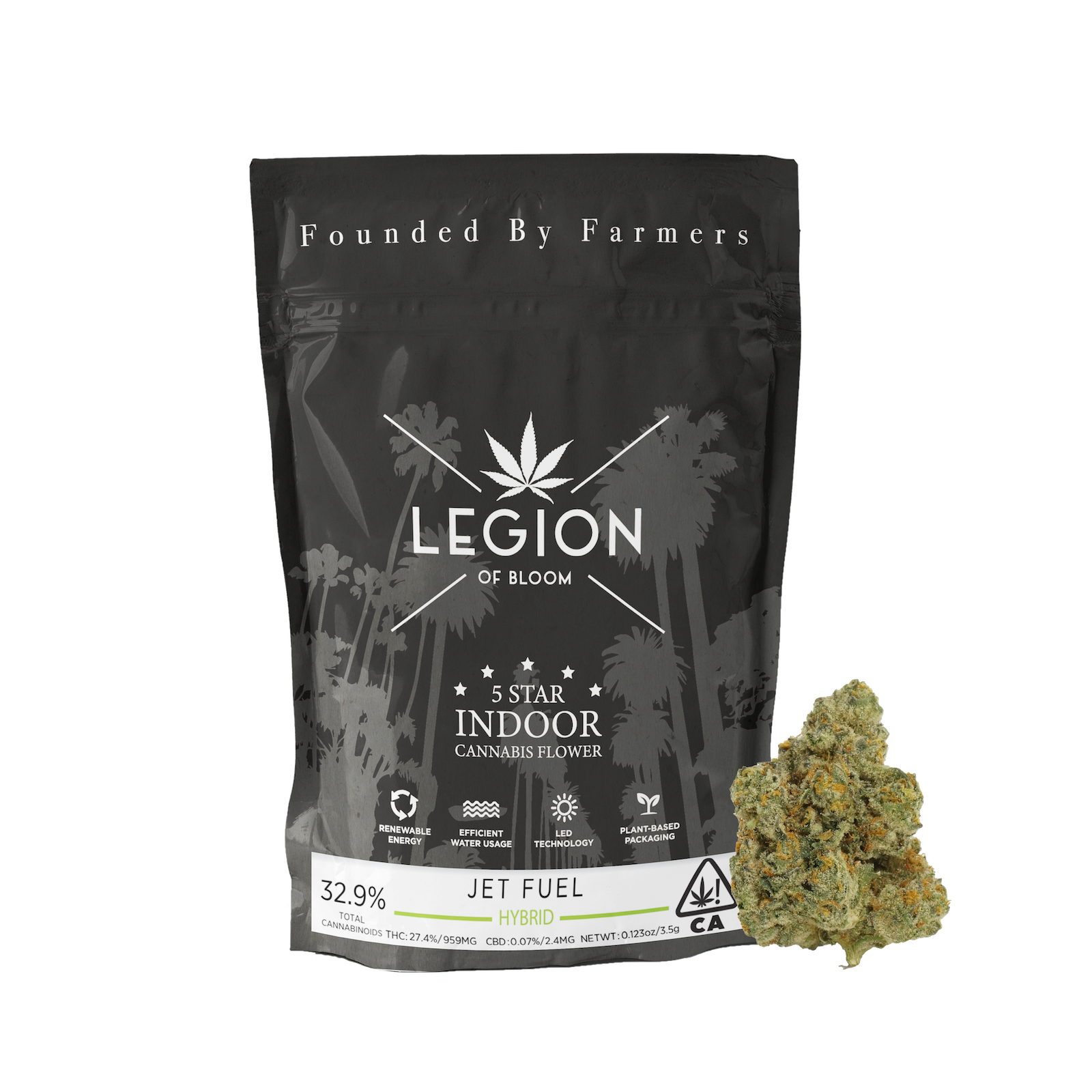 Legion of Bloom 5 Star Top Choice Flower Jet Fuel Leafly