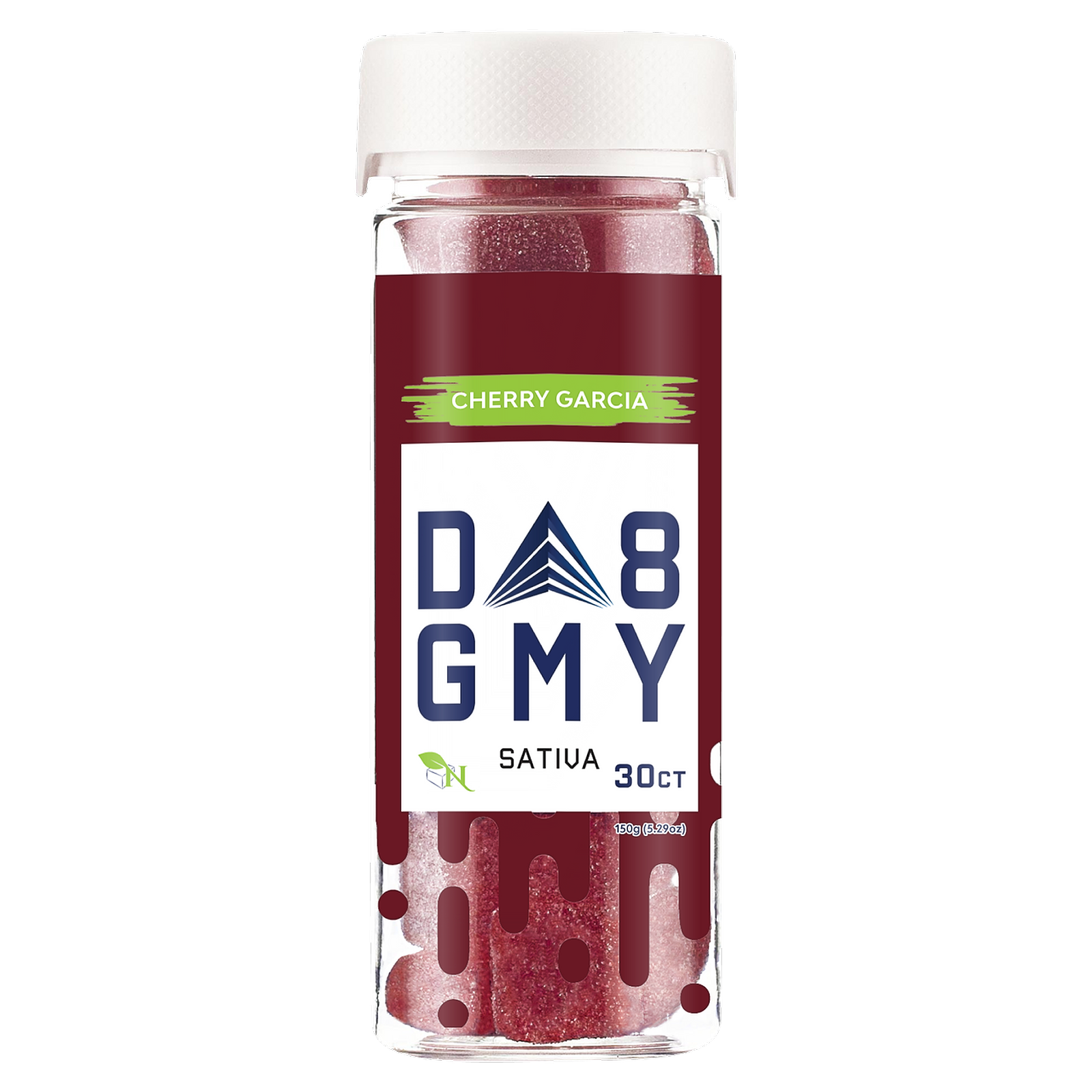 A Gift From Nature Delta 8 Gummies Cherry Garcia 750mg (30ct / 25mg ea.) Leafly