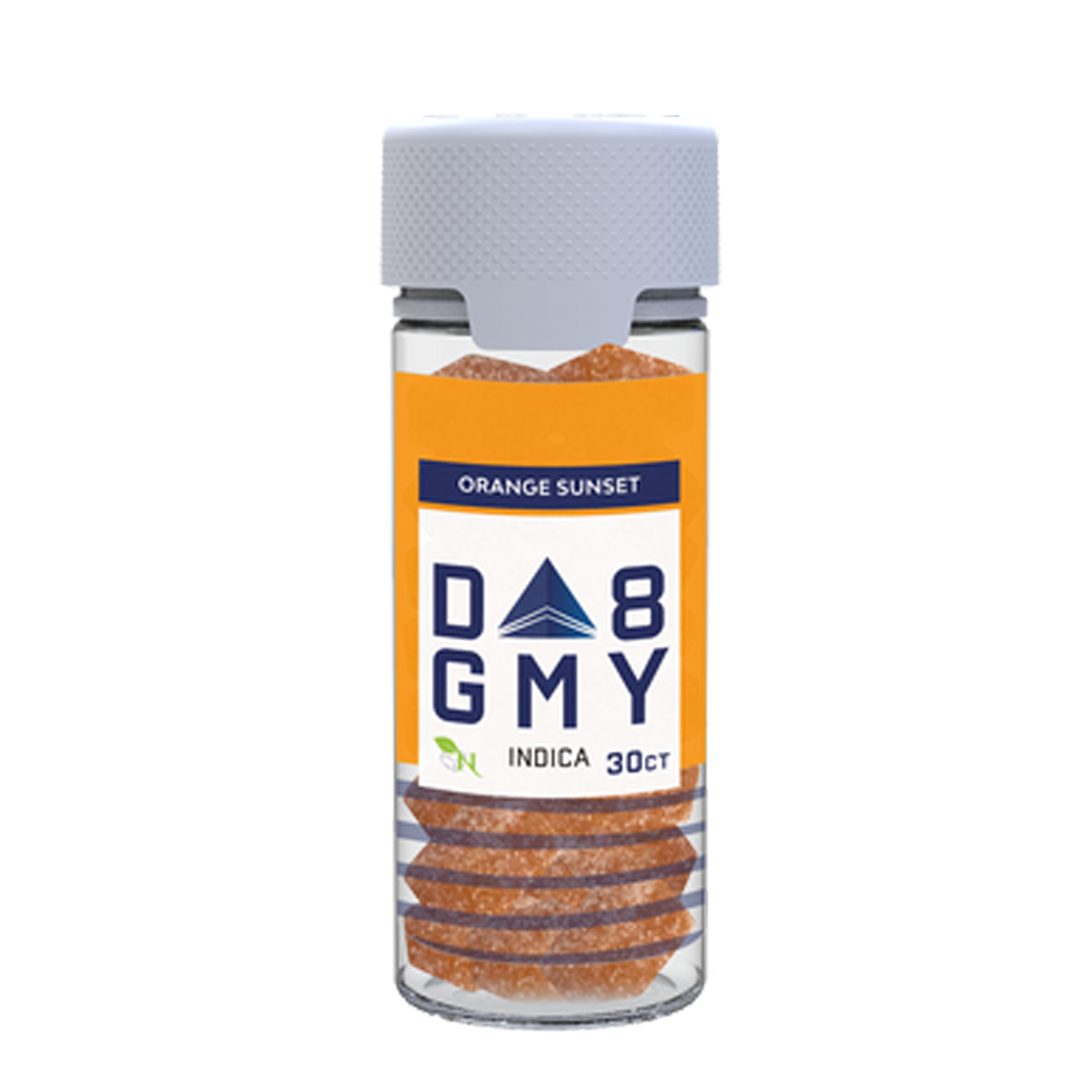 A Gift From Nature: Delta 8 Gummies Orange Sunset – 750mg (30ct / 25mg