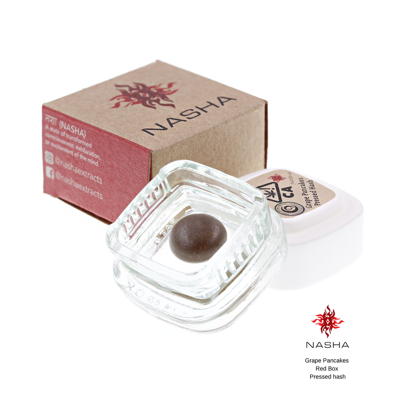 NASHA Grape Pancakes Red Pressed Hash Leafly