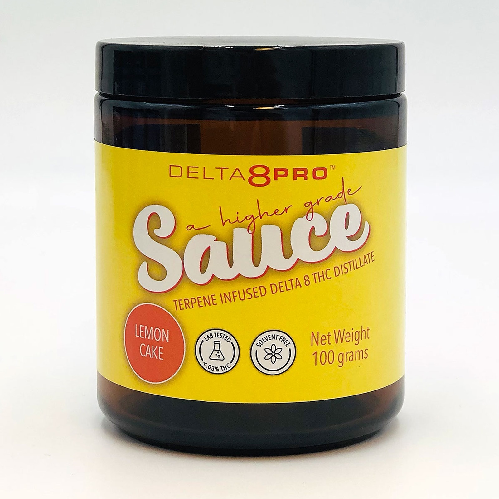 Delta 8 Pro Delta 8 THC Sauce 100g Lemon Cake Leafly
