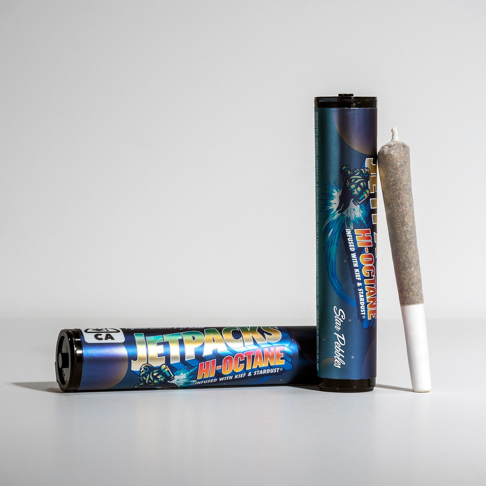 Jetpacks Star Pebbles 1G Sativa PreRoll Enhanced with Kief & Stardust
