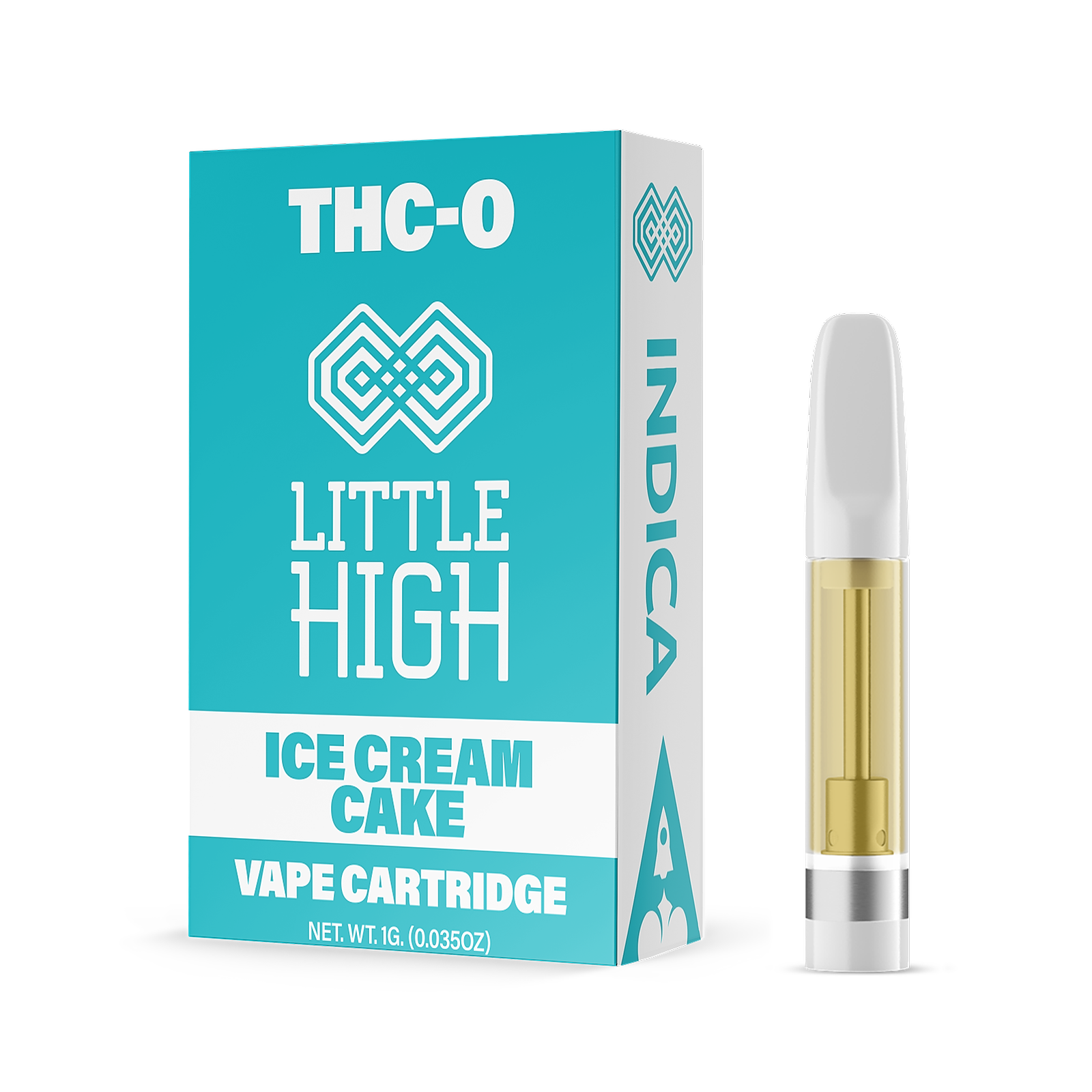 Little High Little High THCO Indica Ice Cream Cake 1 Gram Cart