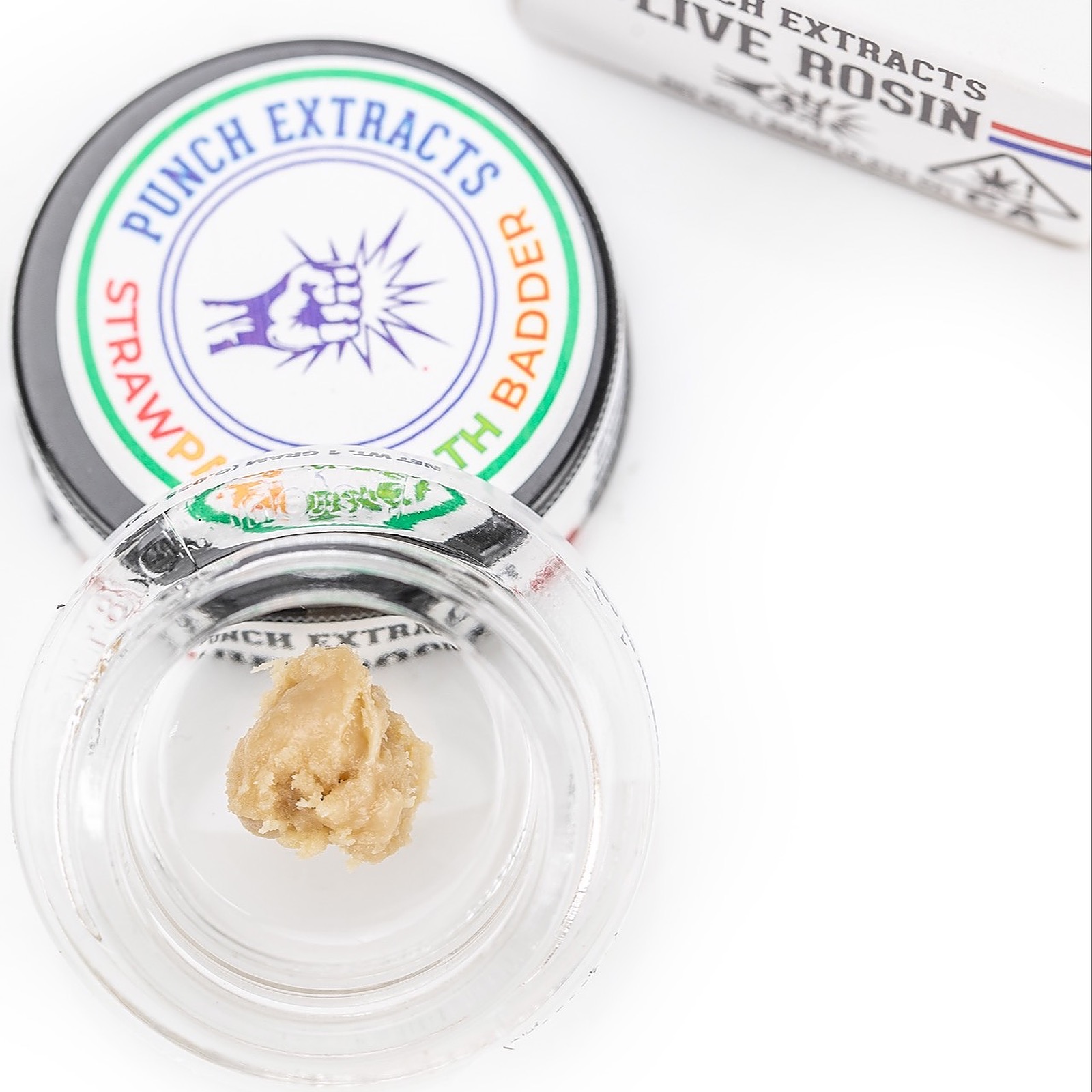 Punch: Strawpaya Breath Tier 4 Live Rosin Cold Cure Badder