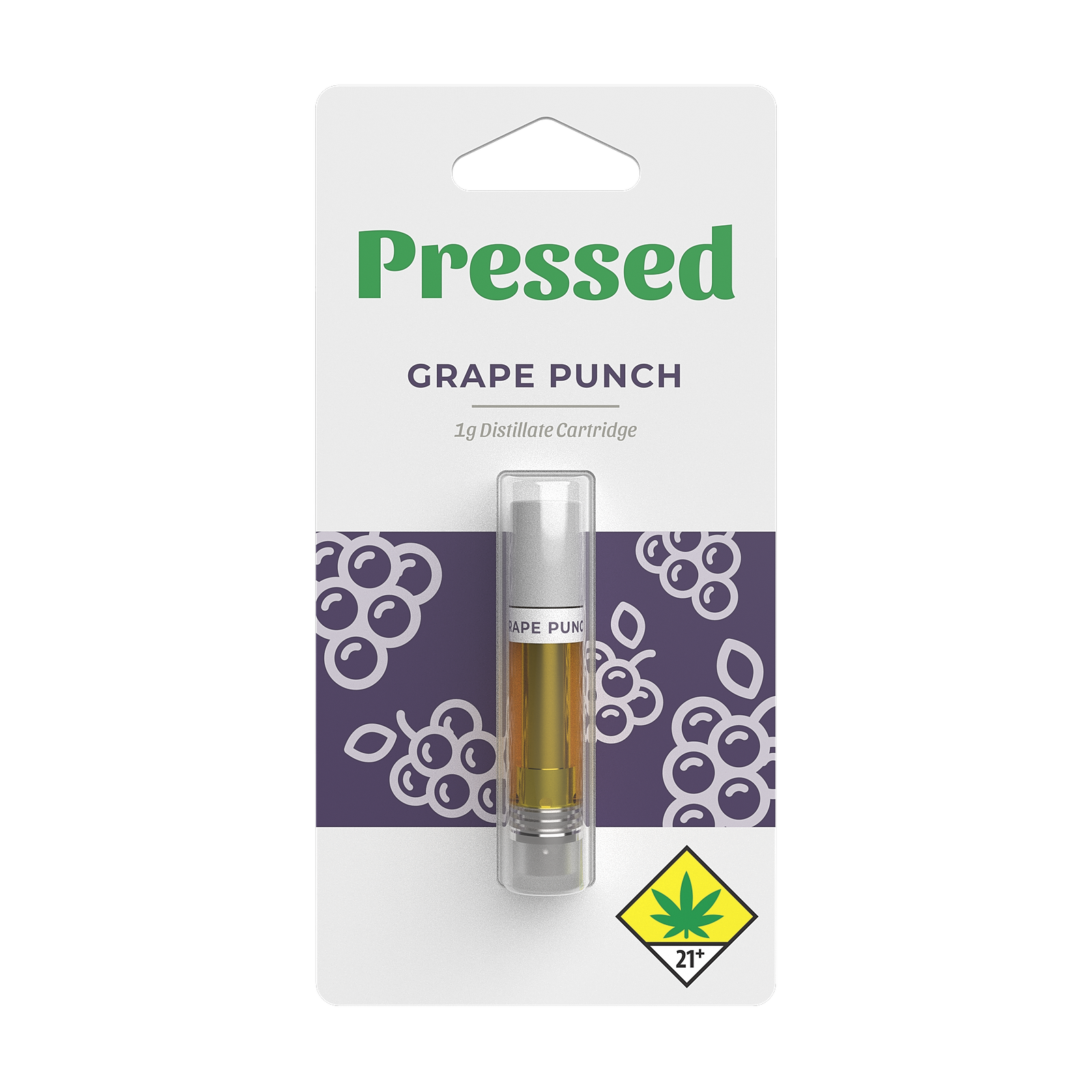 Pressed Grape Punch distillate cartridge Leafly