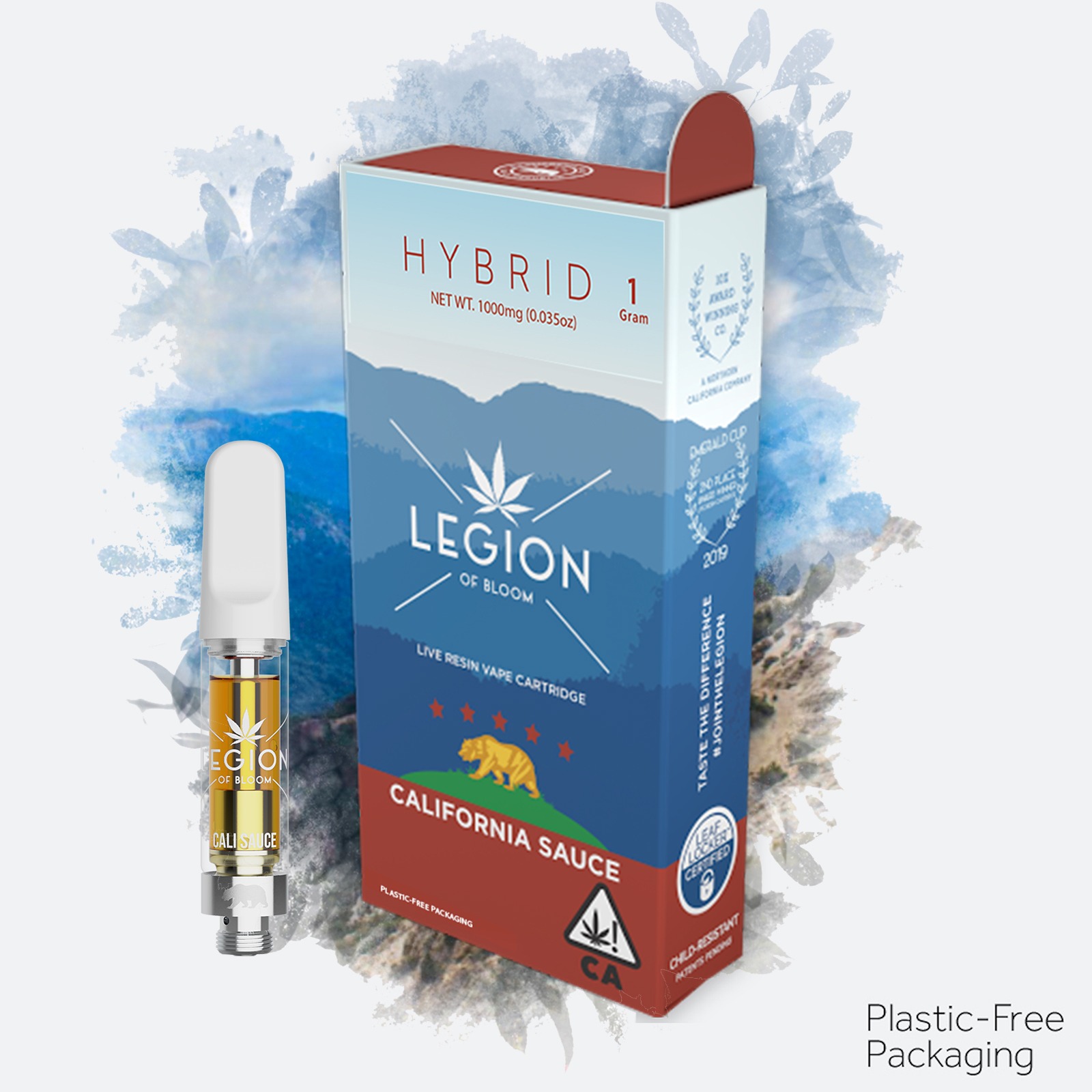 Legion of Bloom California Sauce 1 Gram Cartridge Peanut Butter Breath Leafly