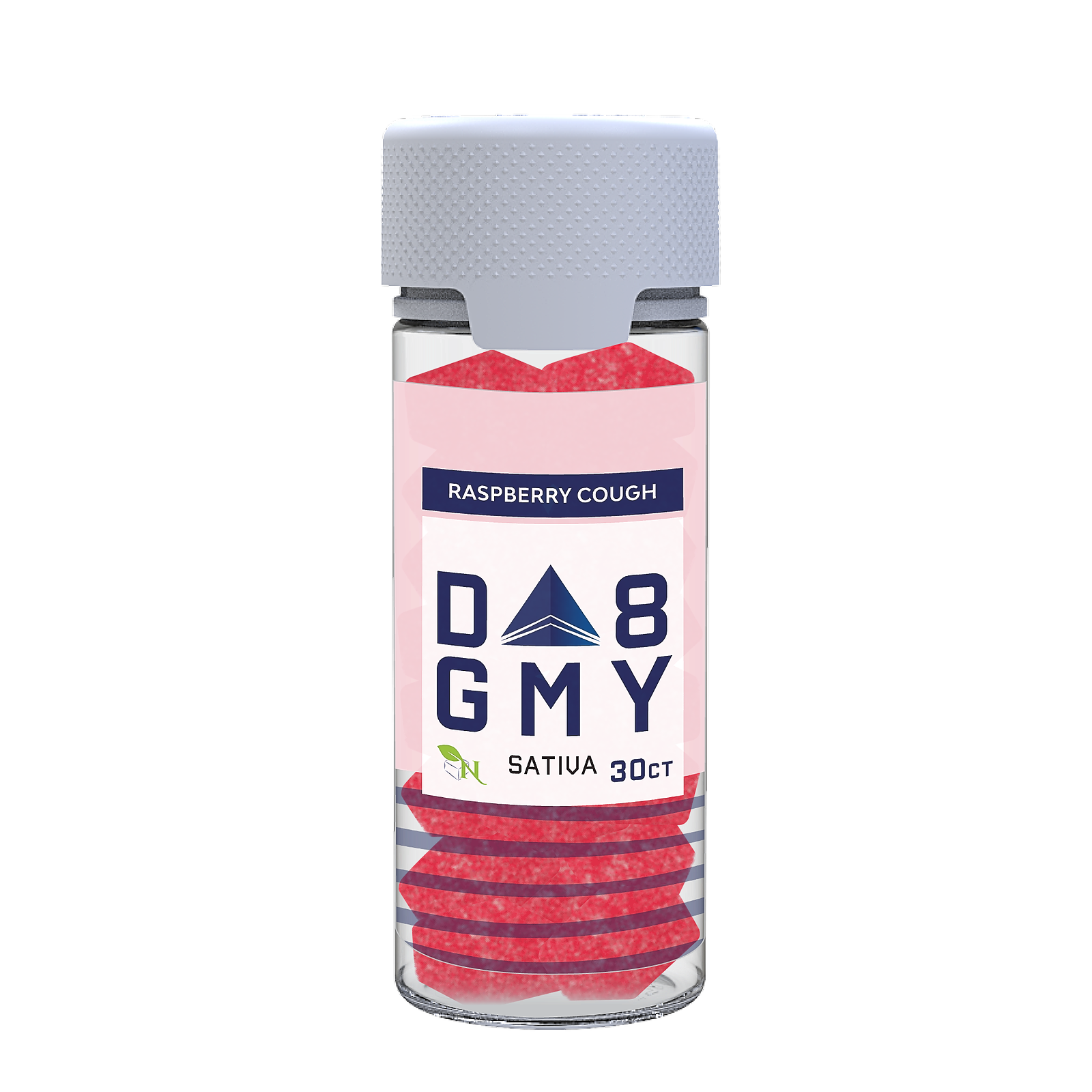 A Gift From Nature Delta 8 Gummies Raspberry Cough 750mg (30ct