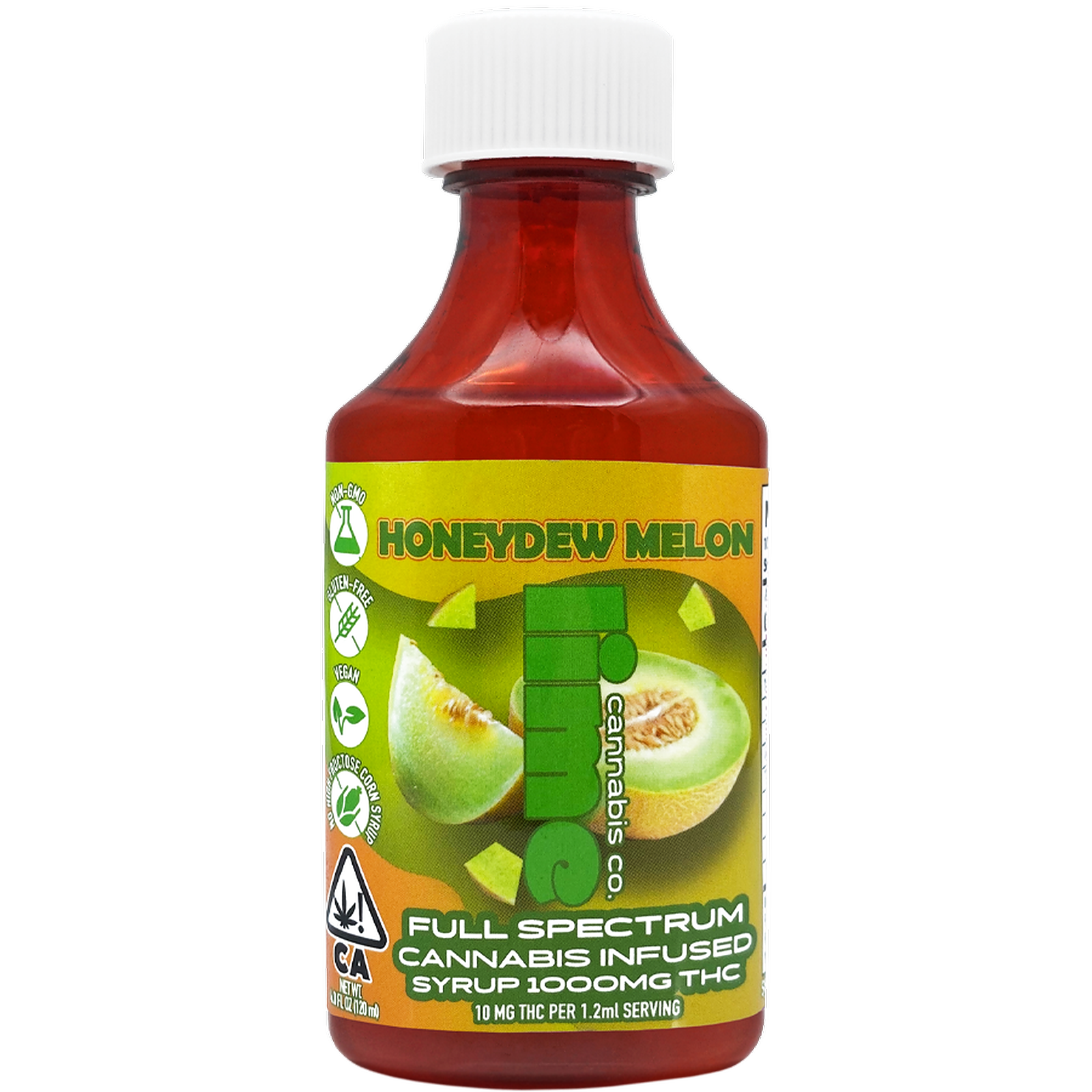 Lime 1000mg Live Resin THC Syrup Tincture Honeydew Melon Leafly