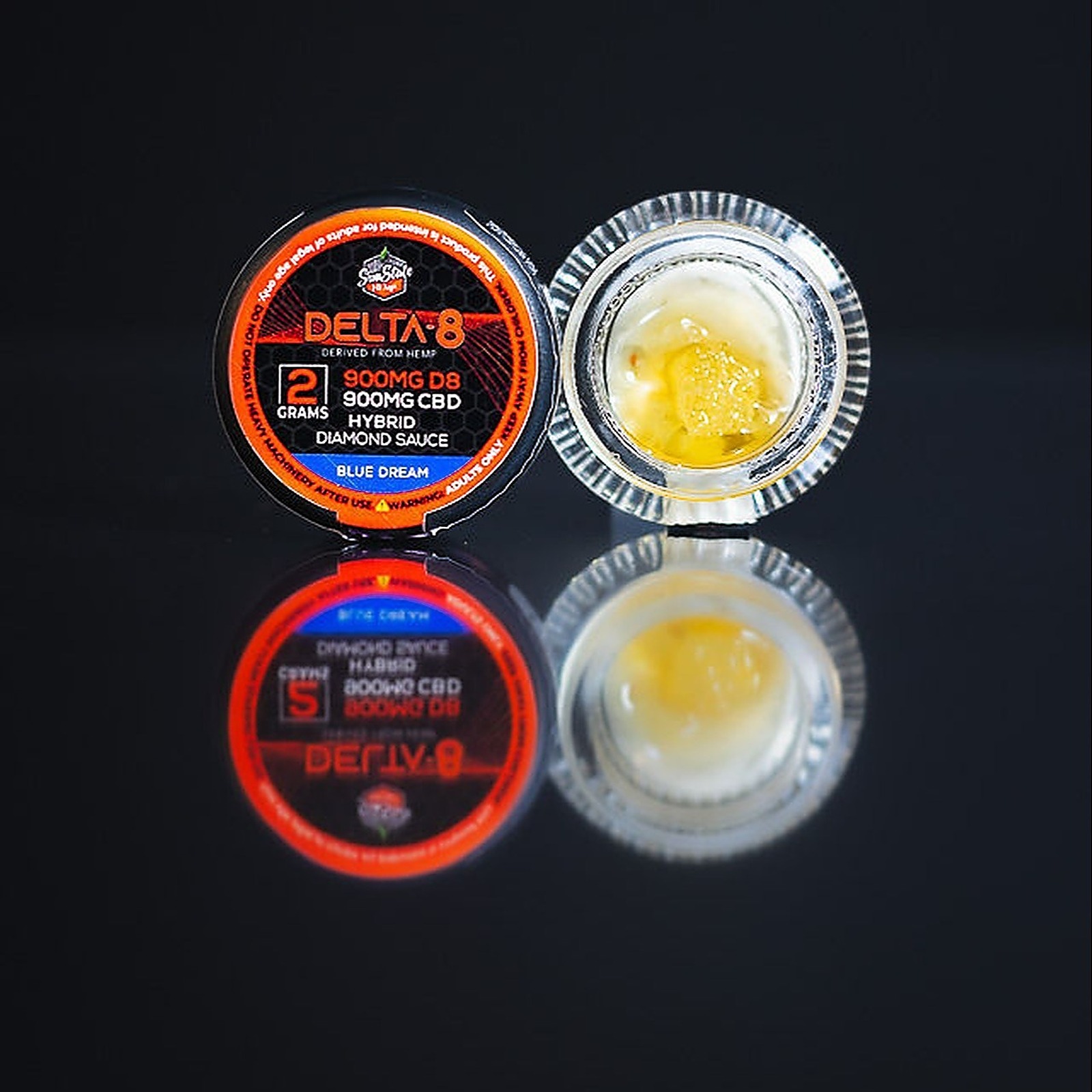 Sun State Hemp Delta 8 Diamond Sauce Hybrid Blue Dream 2g 1800mg Leafly