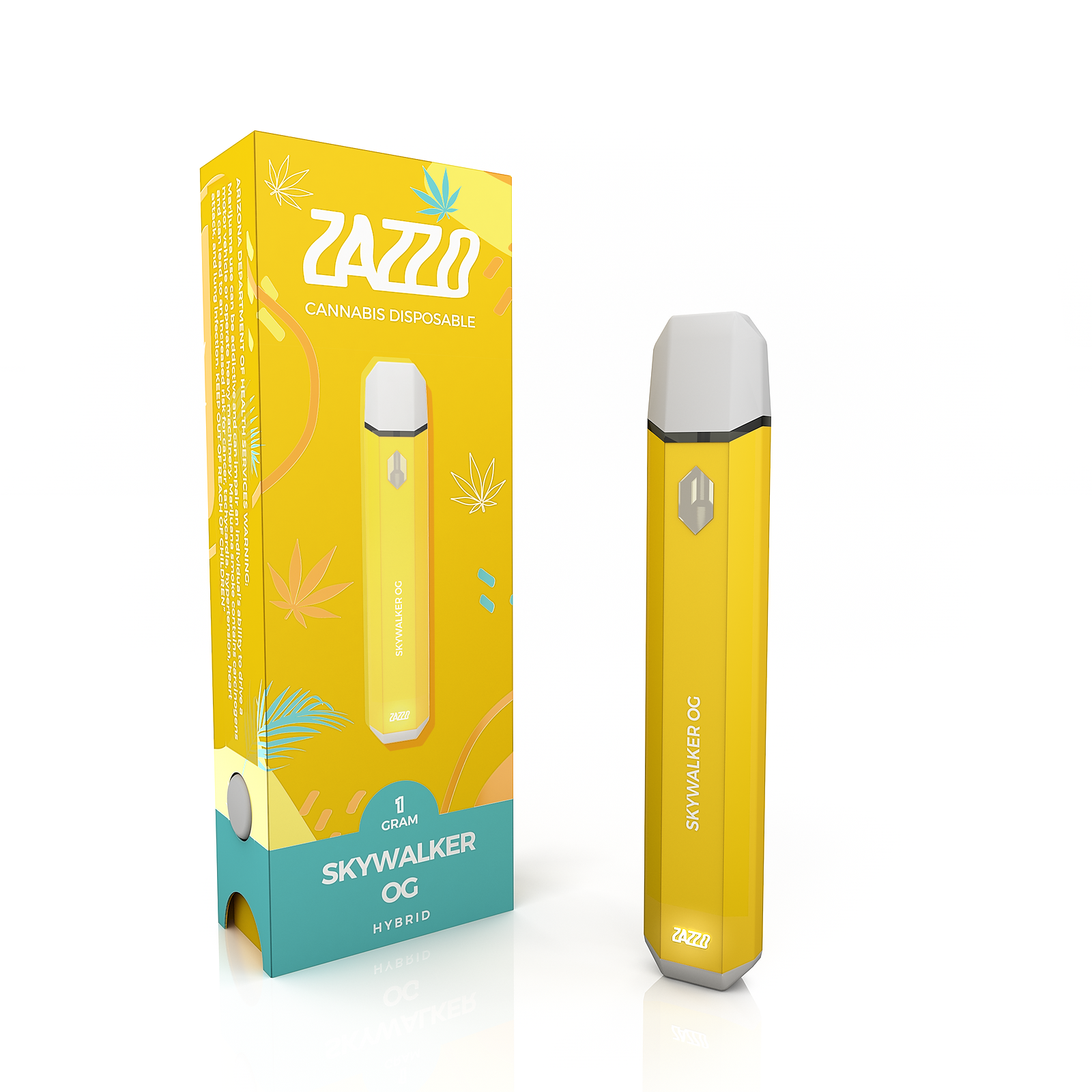 Zazzo Skywalker OG Disposable Distillate Cartridge (H1g) Leafly
