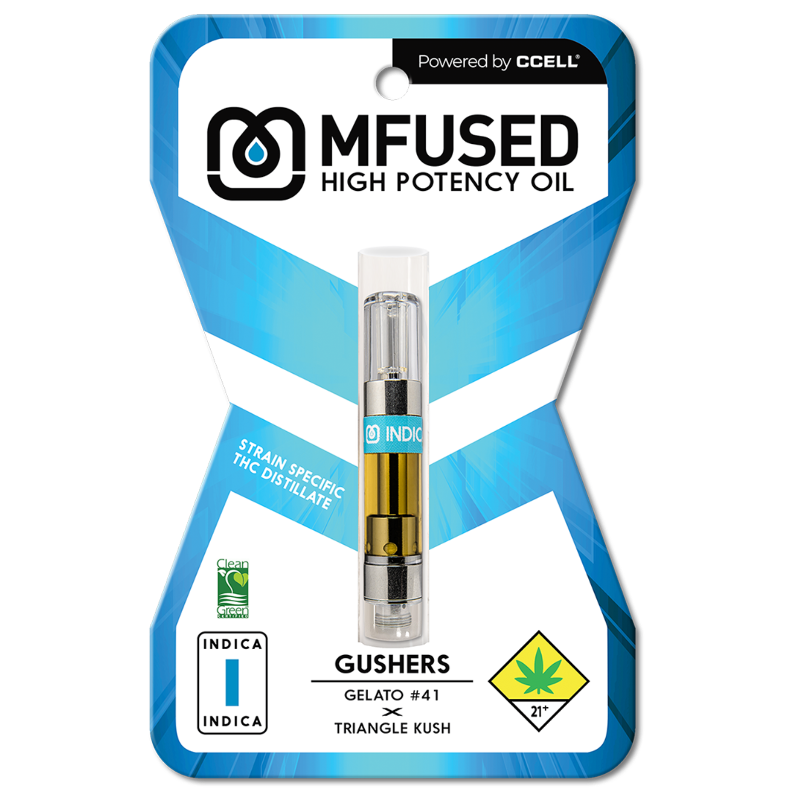 品質は非常に良い - Gushers MFUSED: Strain Leafly | Cartridge Distillate Specific その他