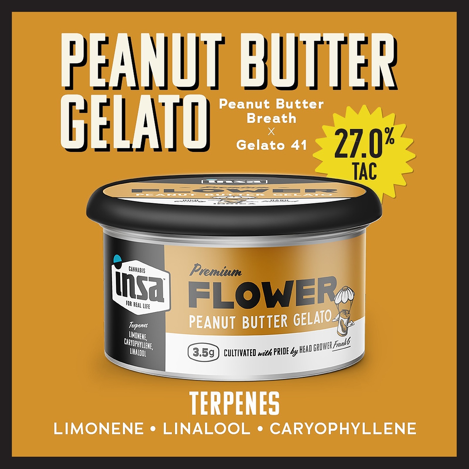 INSA Peanut Butter Gelato Leafly