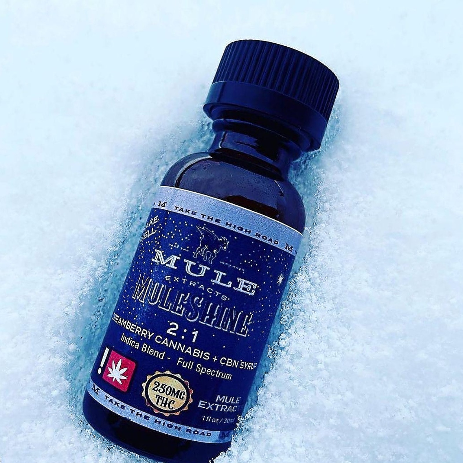 Mule Extracts 250mg Dreamberry Muleshine 21 THCCBD Leafly