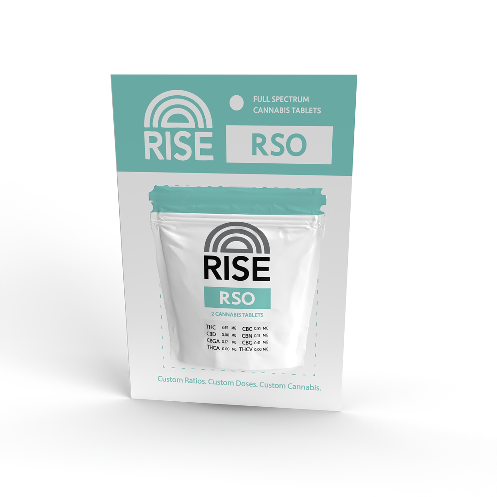 RISE: RISE RSO Tablets (2pk) | Leafly