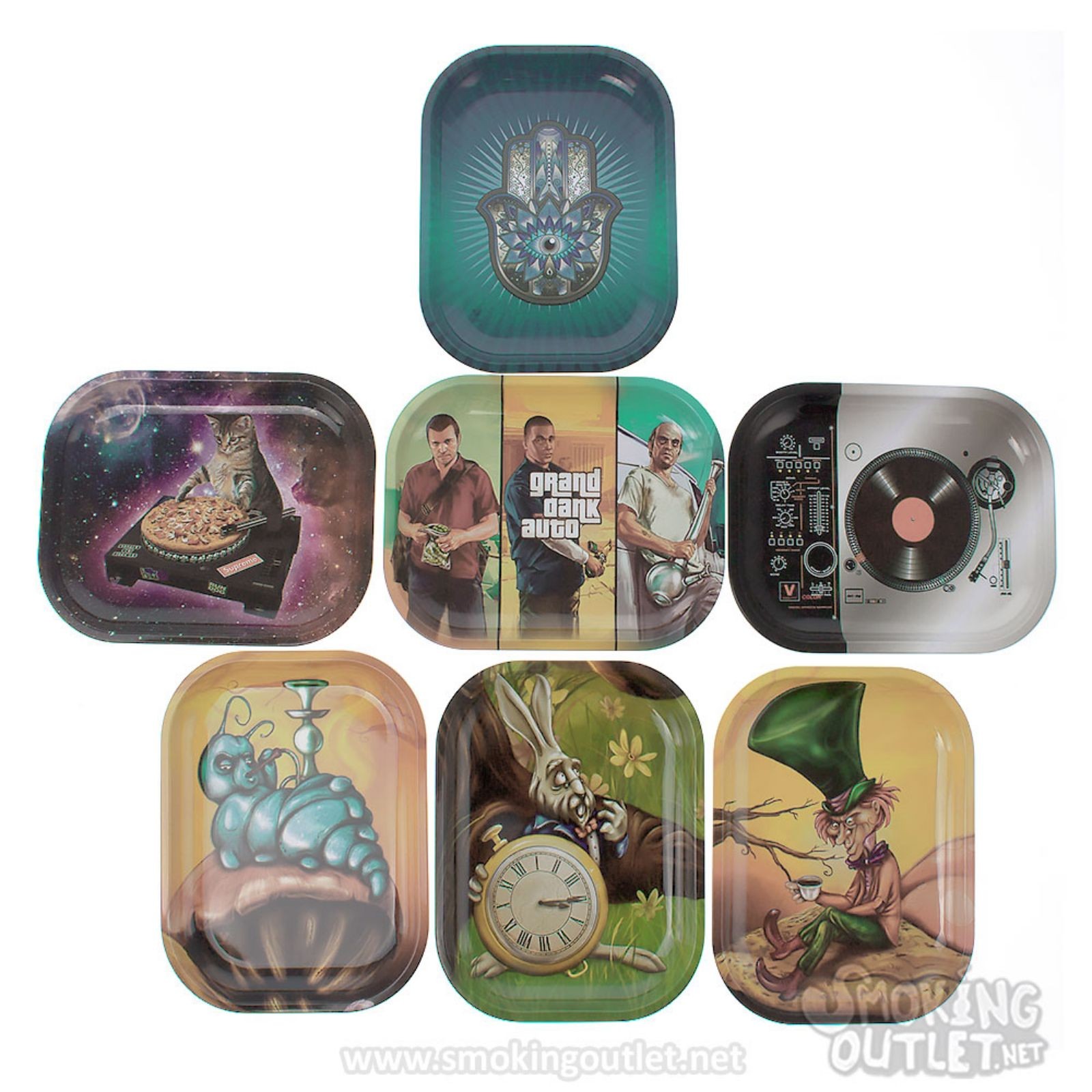 Smoking Outlet Characters Rolling Tray Leafly